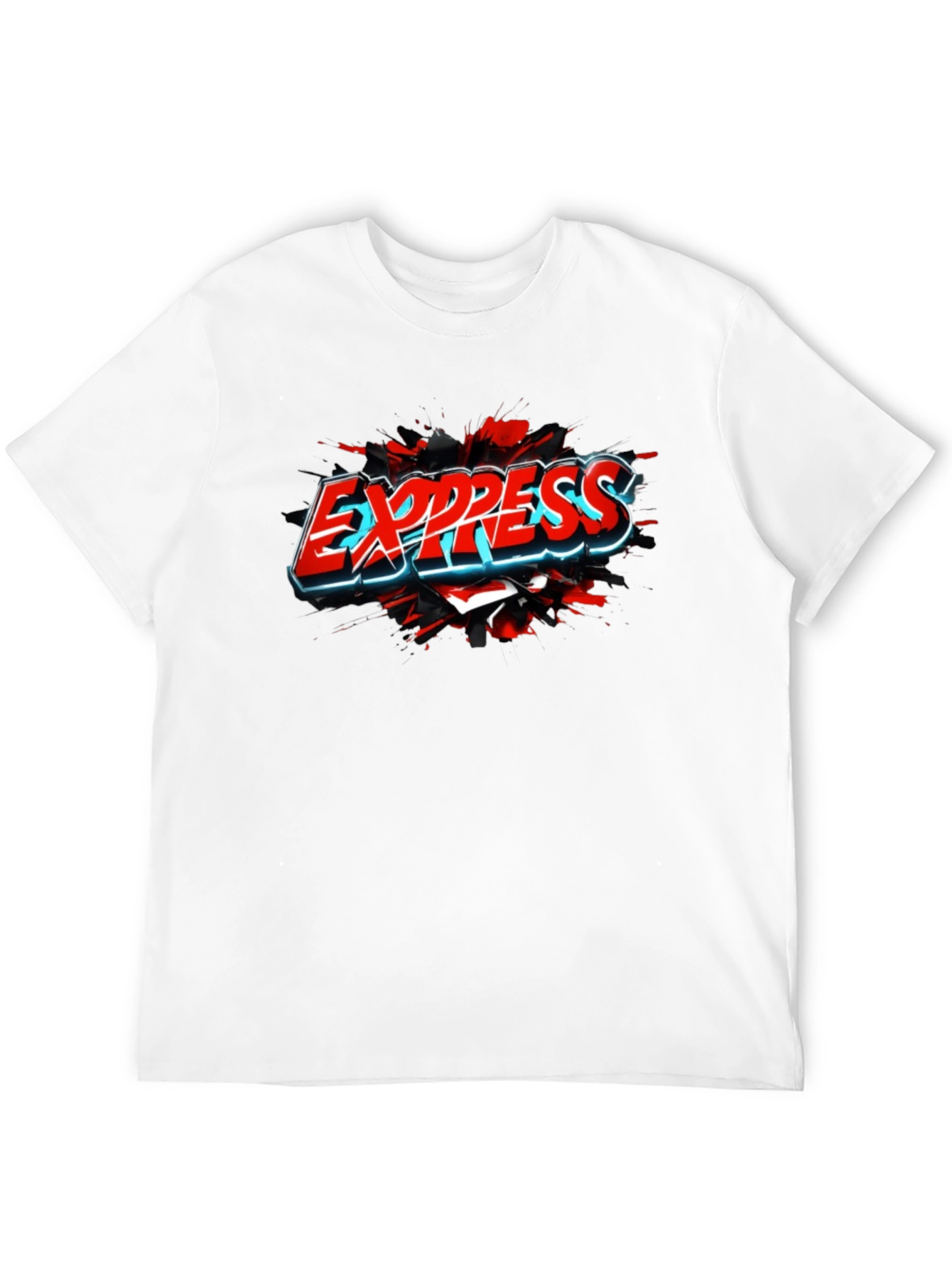 Express Graphic Black T-Shirt