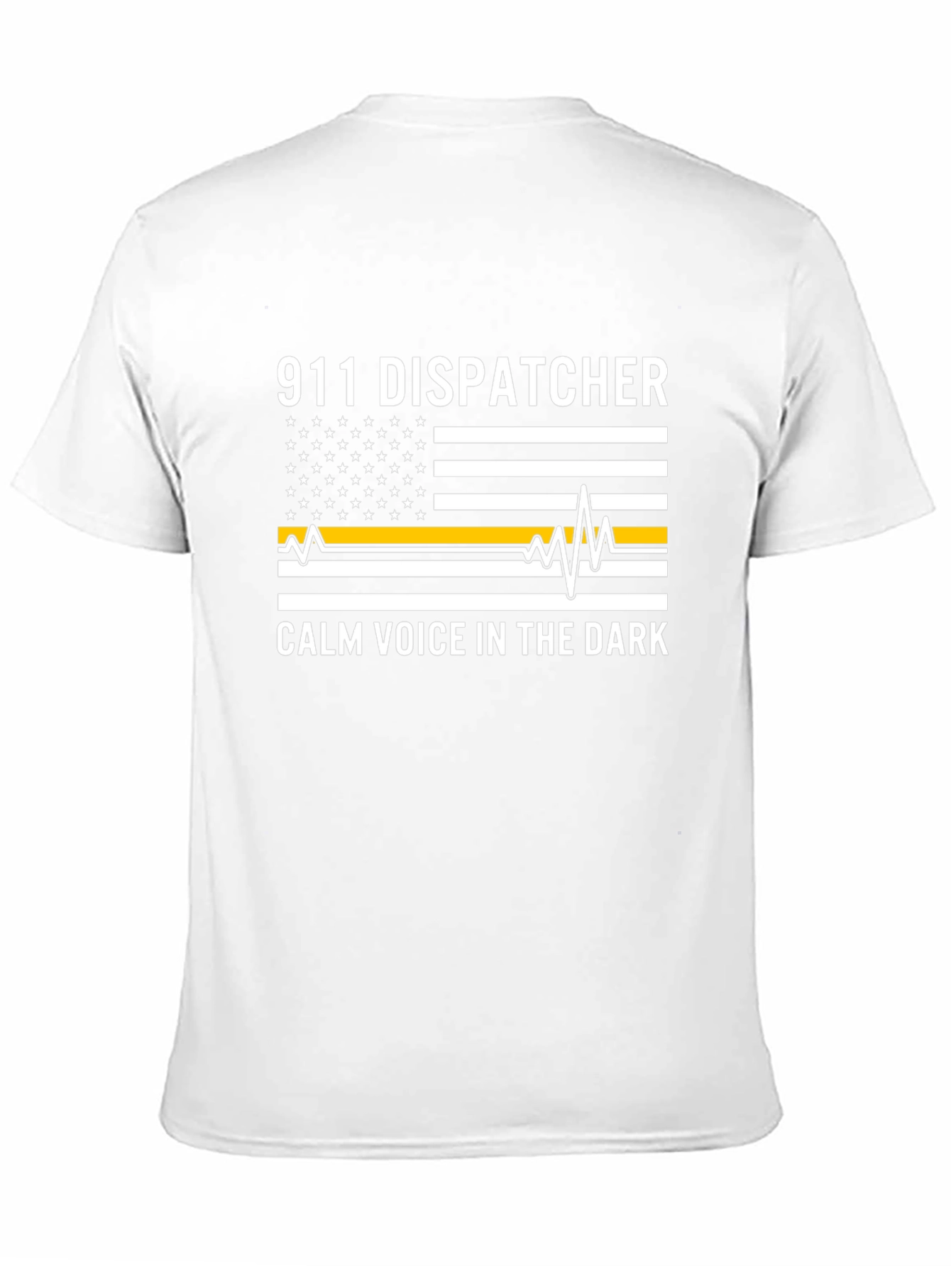 911 Dispatcher T-Shirt: Calm Voice in the Dark