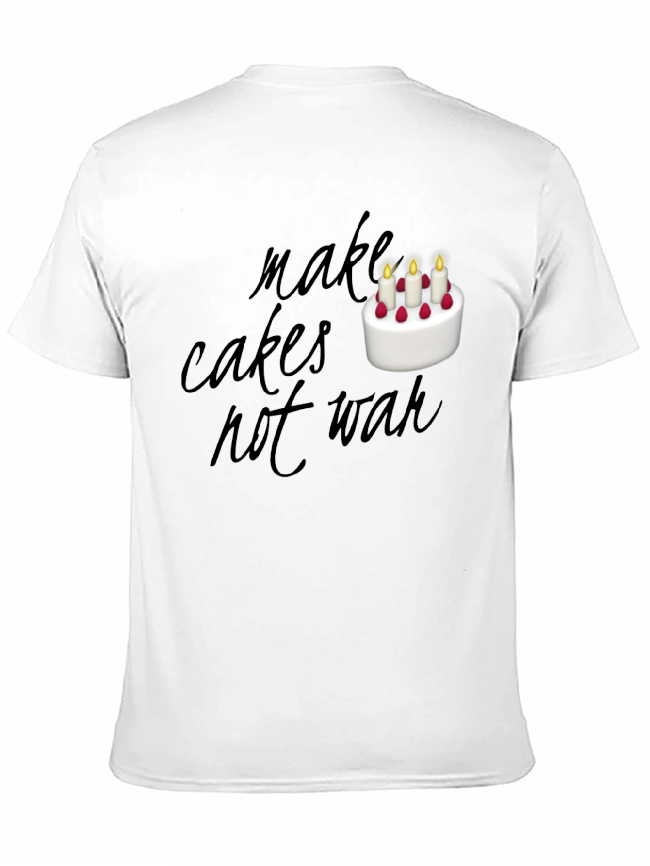 Make Cakes Not War Graphic Tee