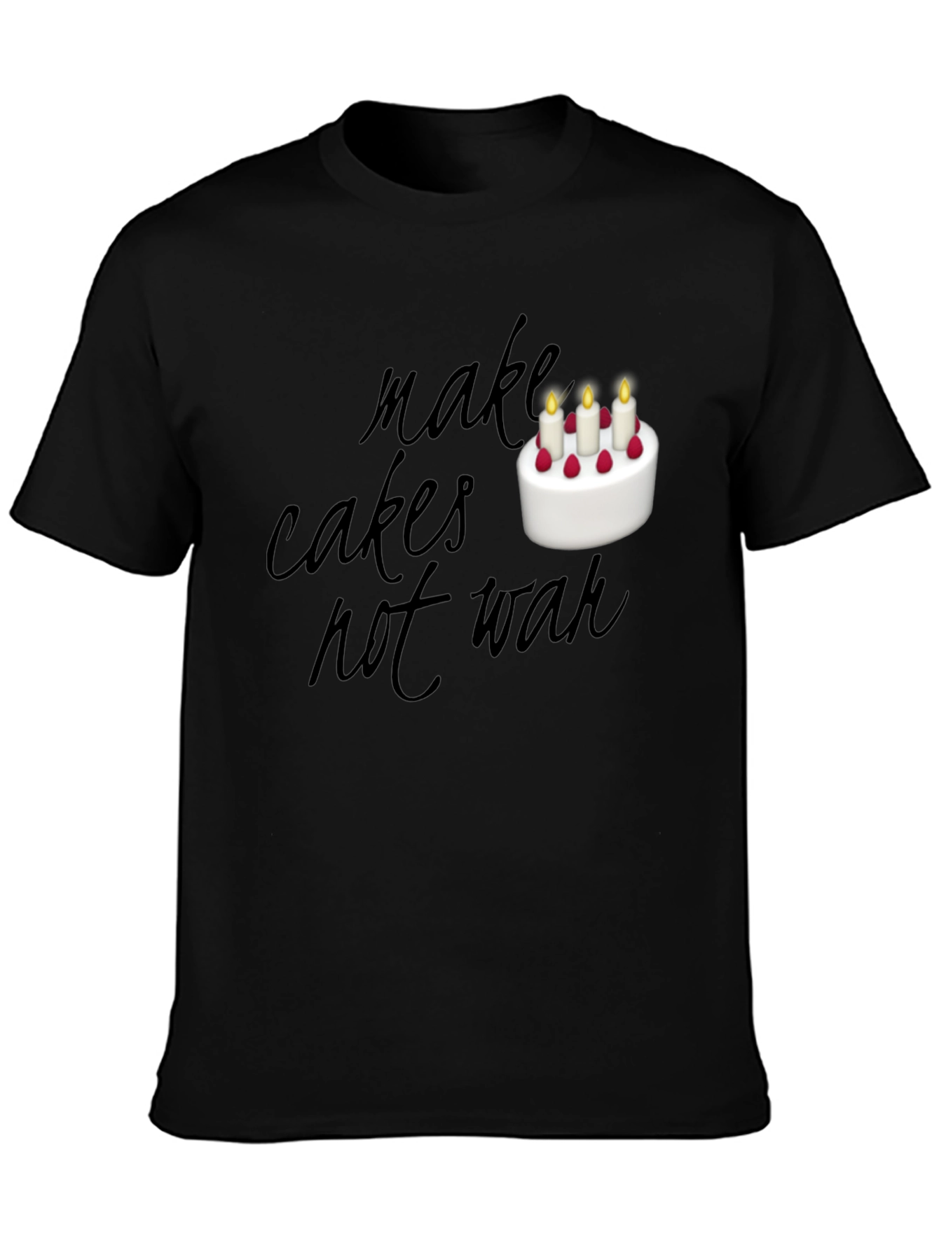 Make Cakes Not War Graphic Tee