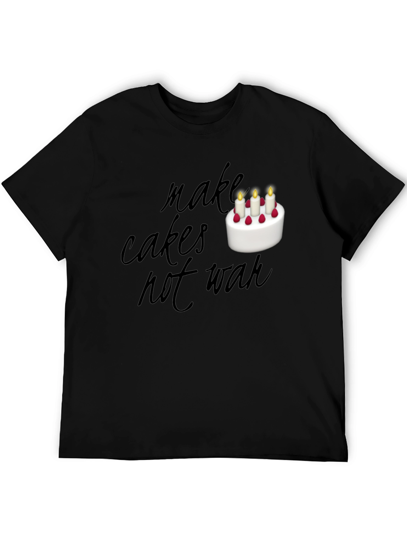 Make Cakes Not War Graphic Tee