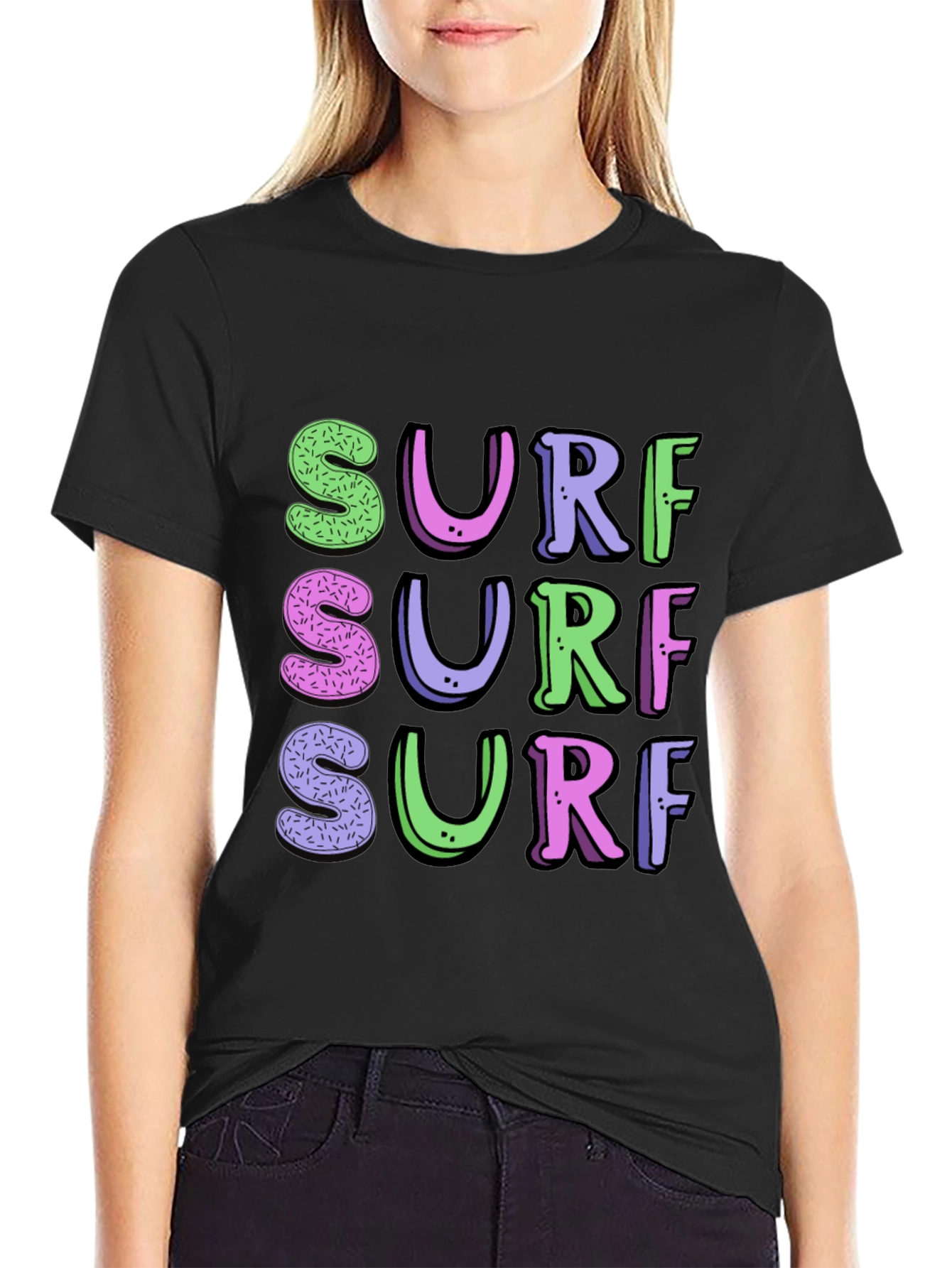 Surf Graphic Tee - Summer Vibes