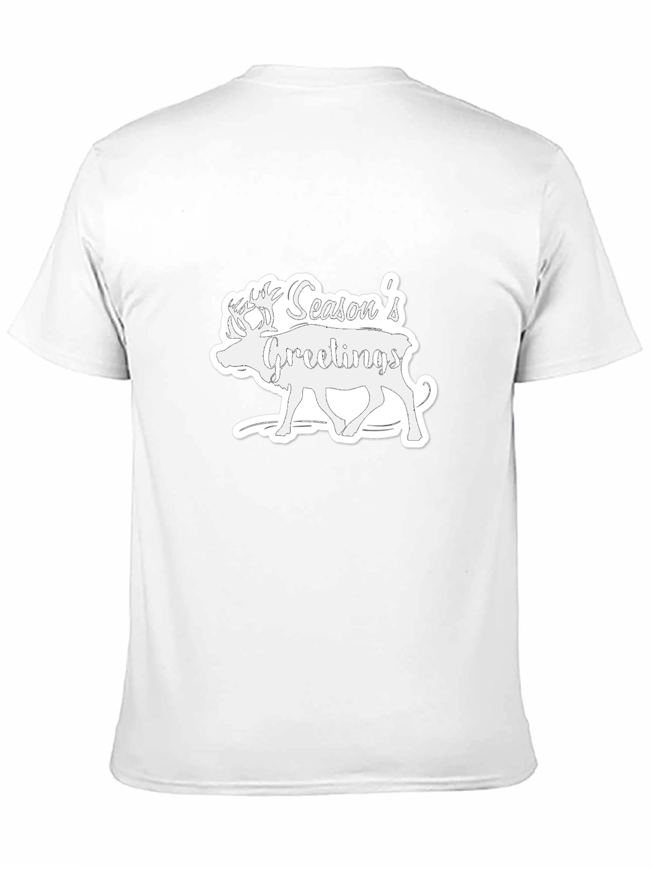 Holiday Seasons Greetings Reindeer T-Shirt