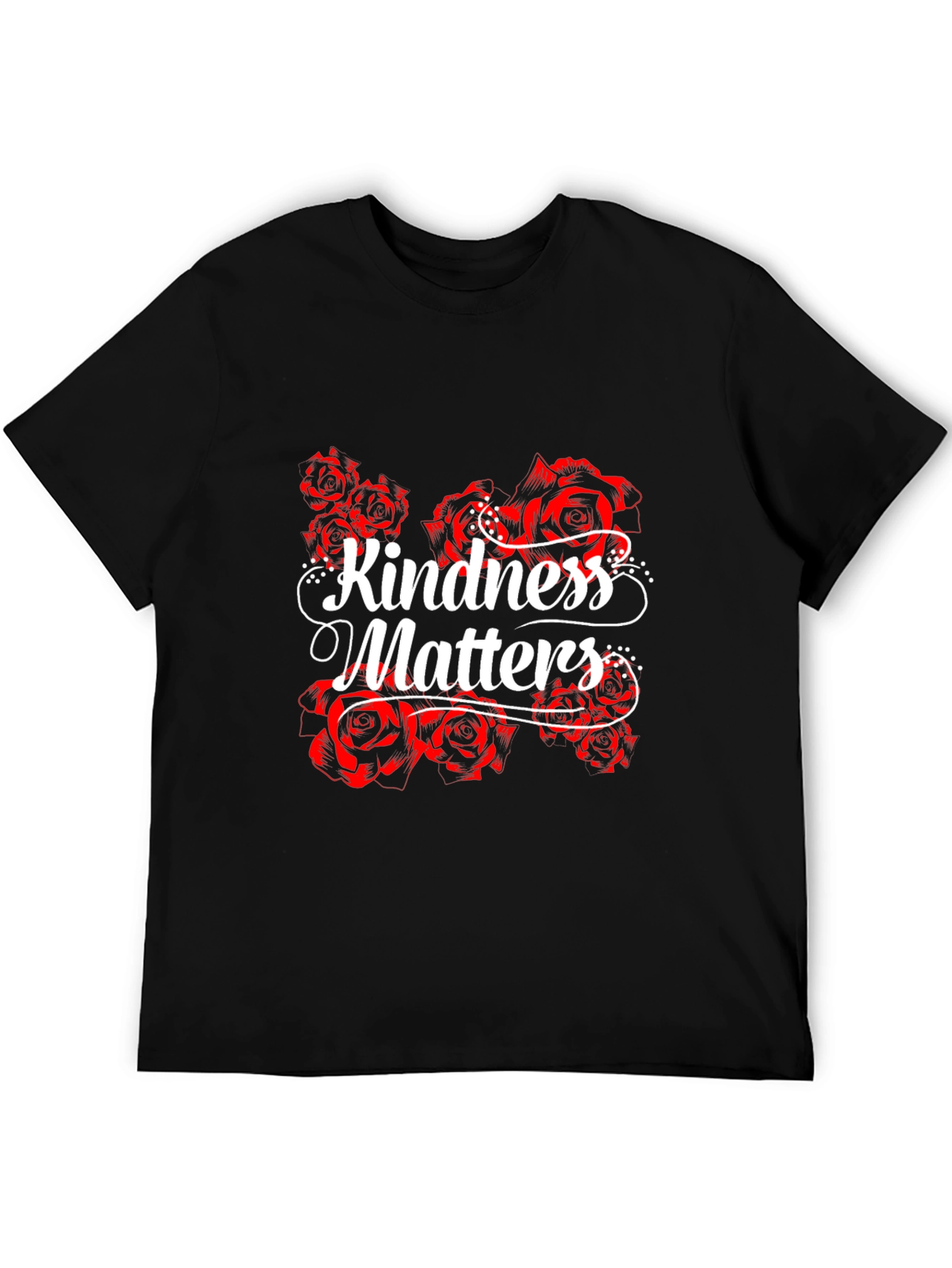 Kindness Matters Rose Graphic T-Shirt