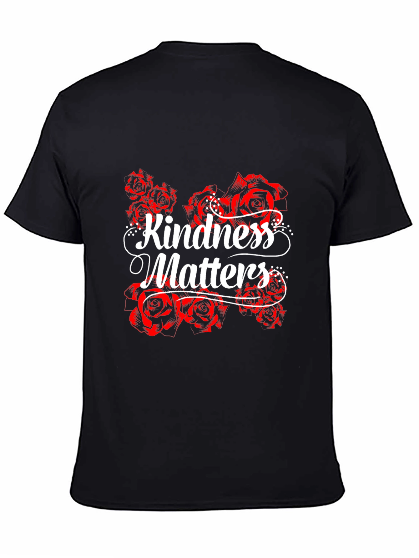 Kindness Matters Rose Graphic T-Shirt