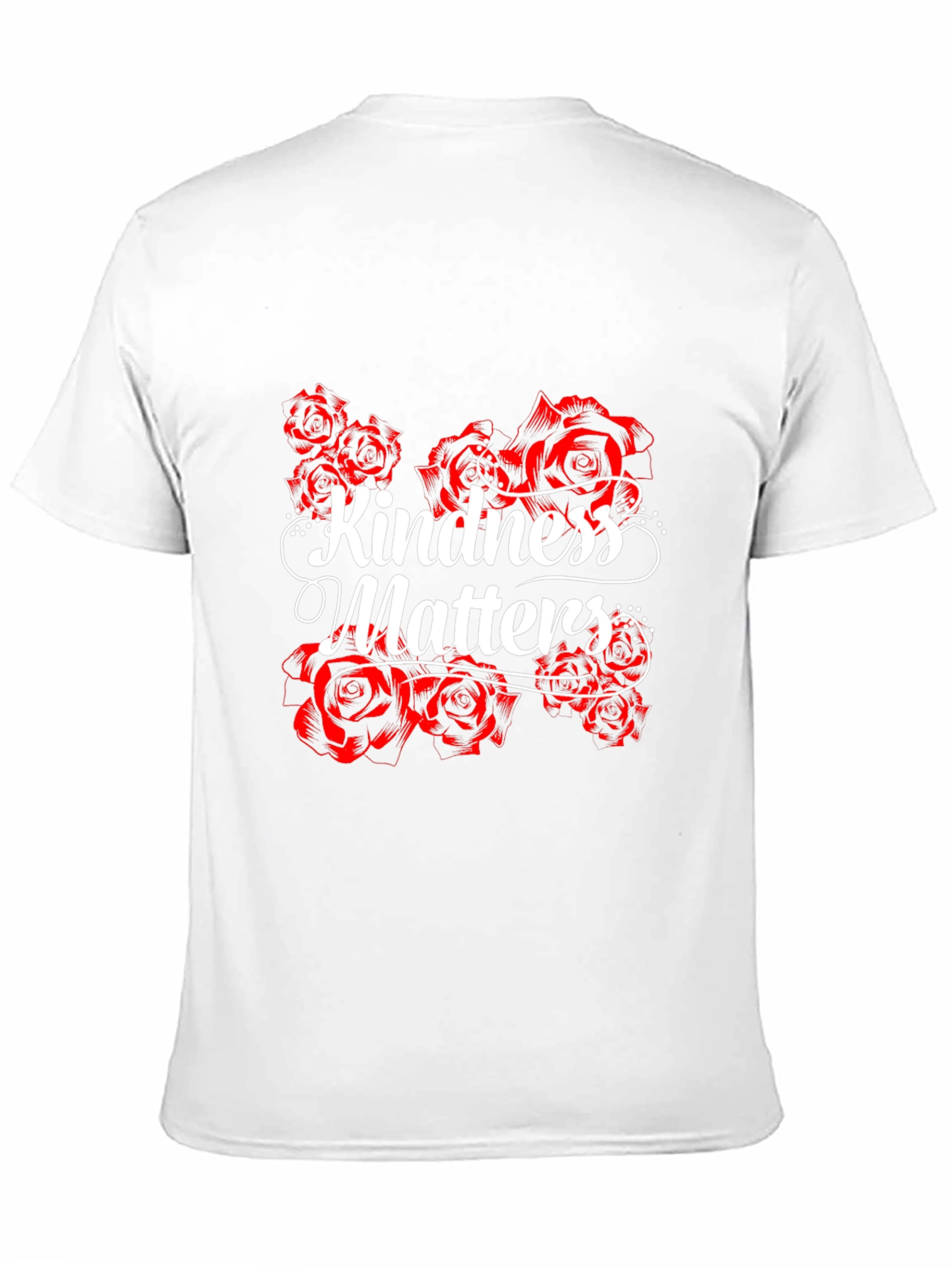 Kindness Matters Rose Graphic T-Shirt