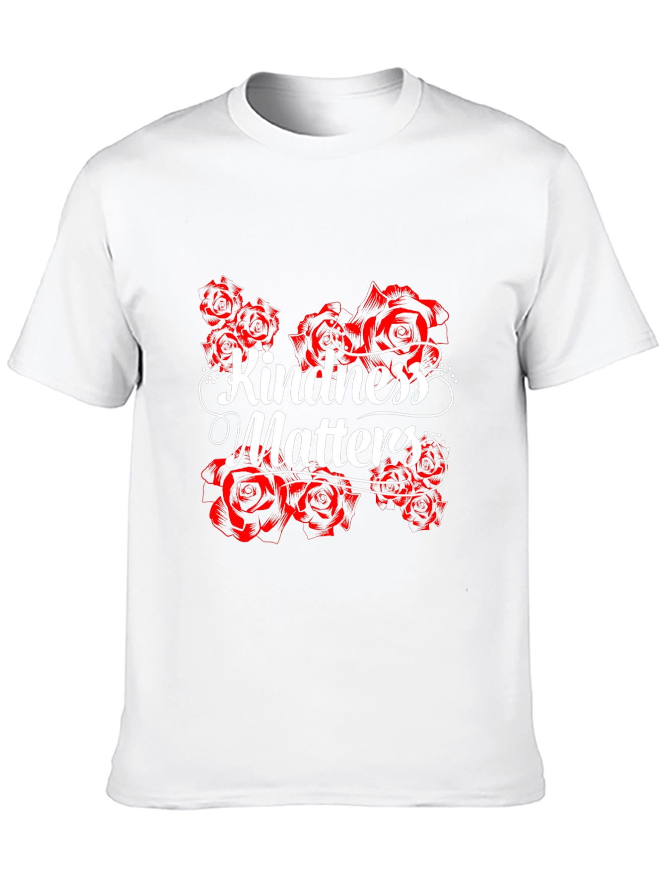 Kindness Matters Rose Graphic T-Shirt