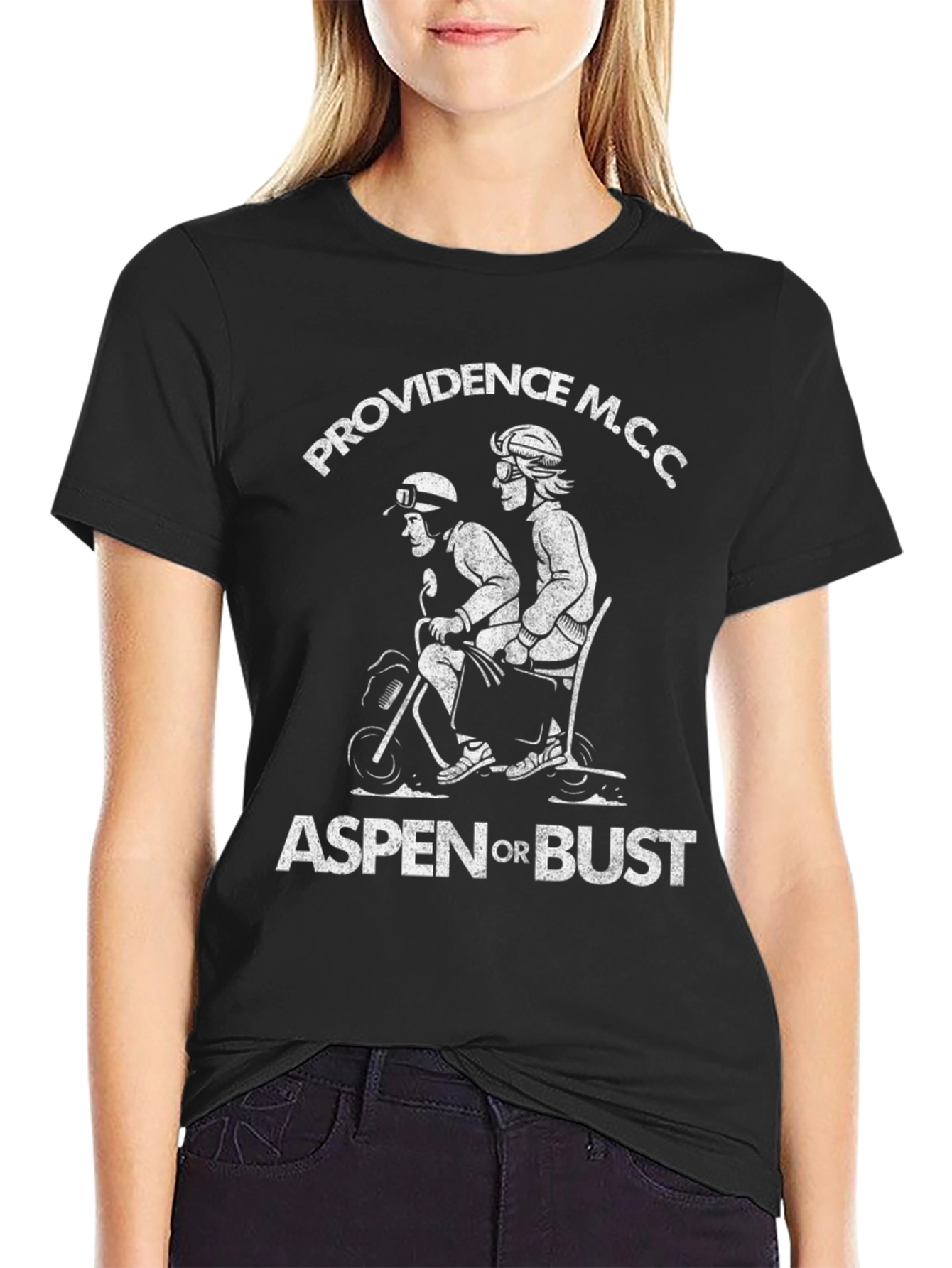 Providence M.C.C. Aspen or Bust Graphic Tee