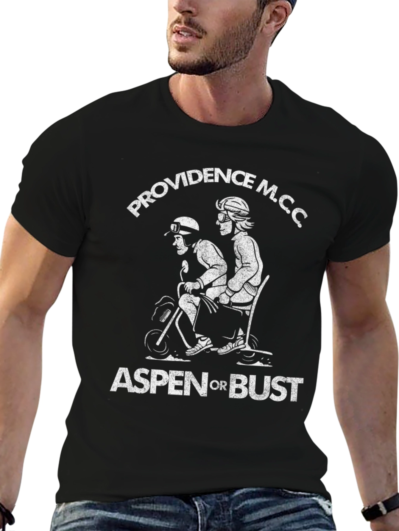 Providence M.C.C. Aspen or Bust Graphic Tee