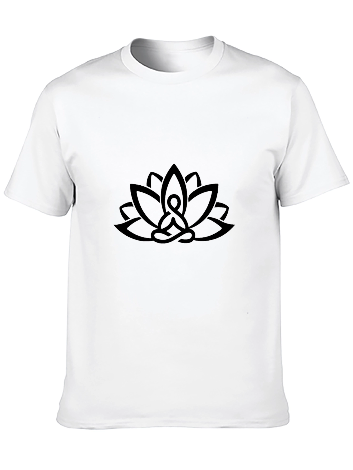 Black Lotus Meditation T-Shirt