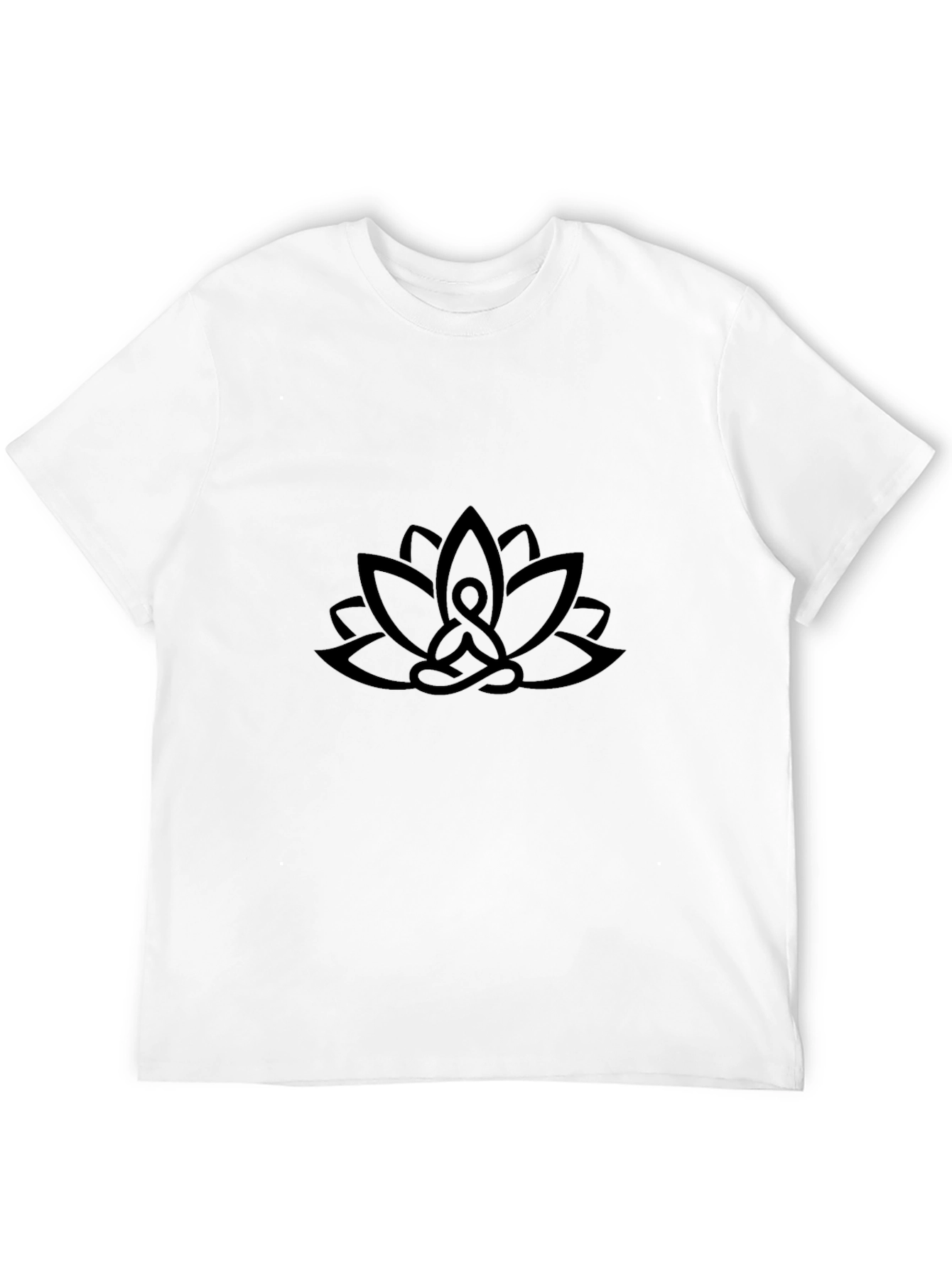 Black Lotus Meditation T-Shirt