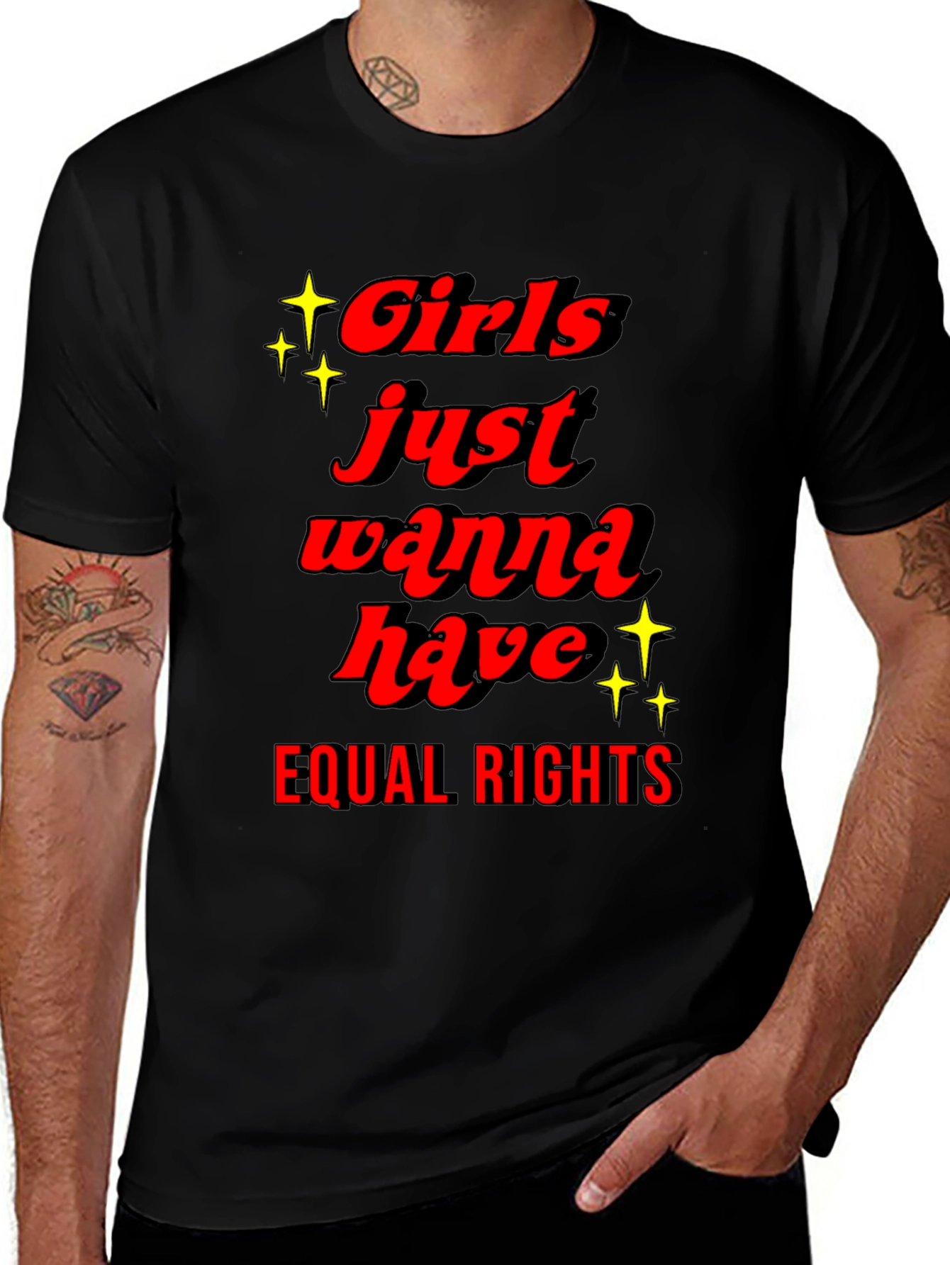 Girls Just Wanna Have Equal Rights T-Shirt