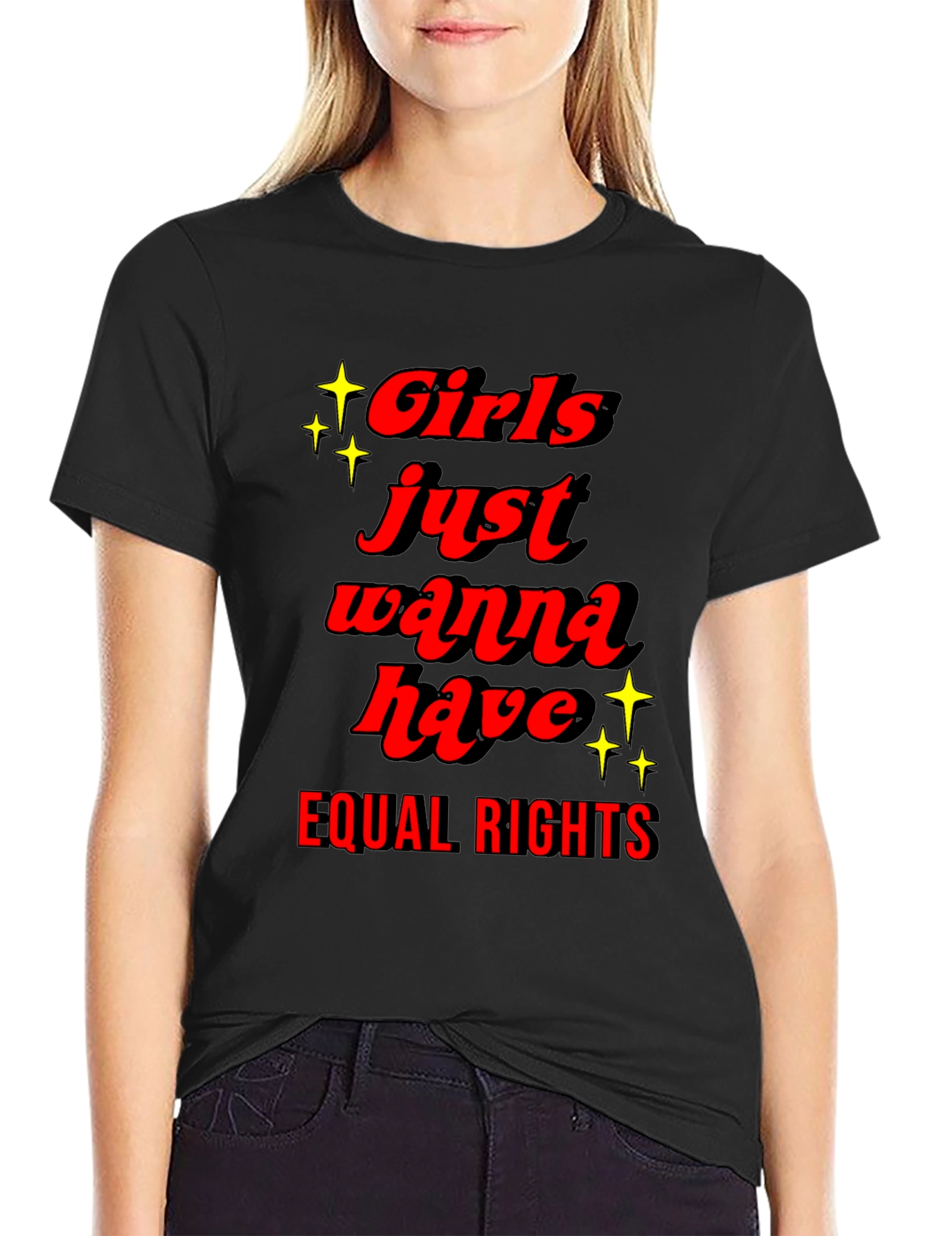 Girls Just Wanna Have Equal Rights T-Shirt