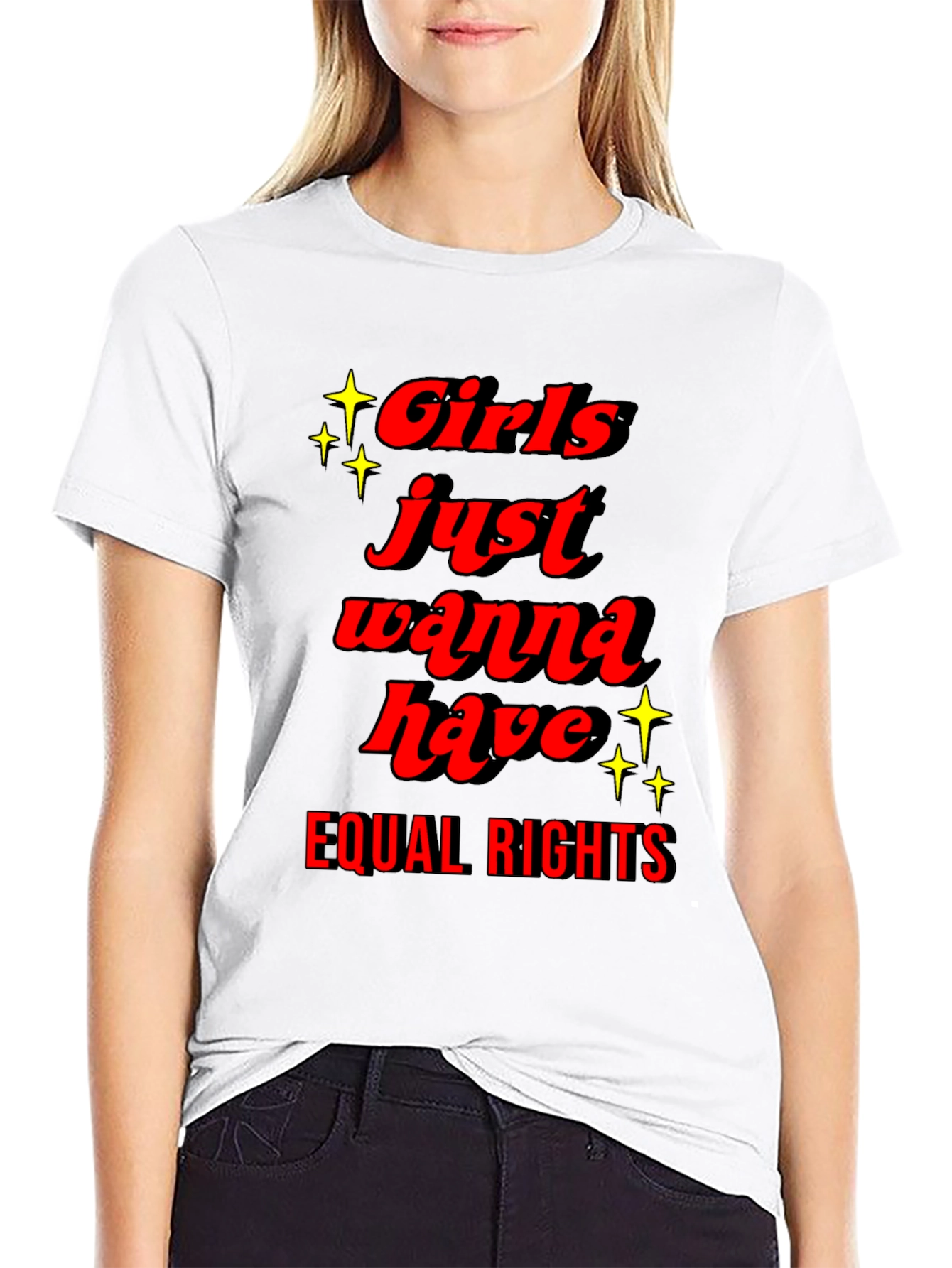 Girls Just Wanna Have Equal Rights T-Shirt