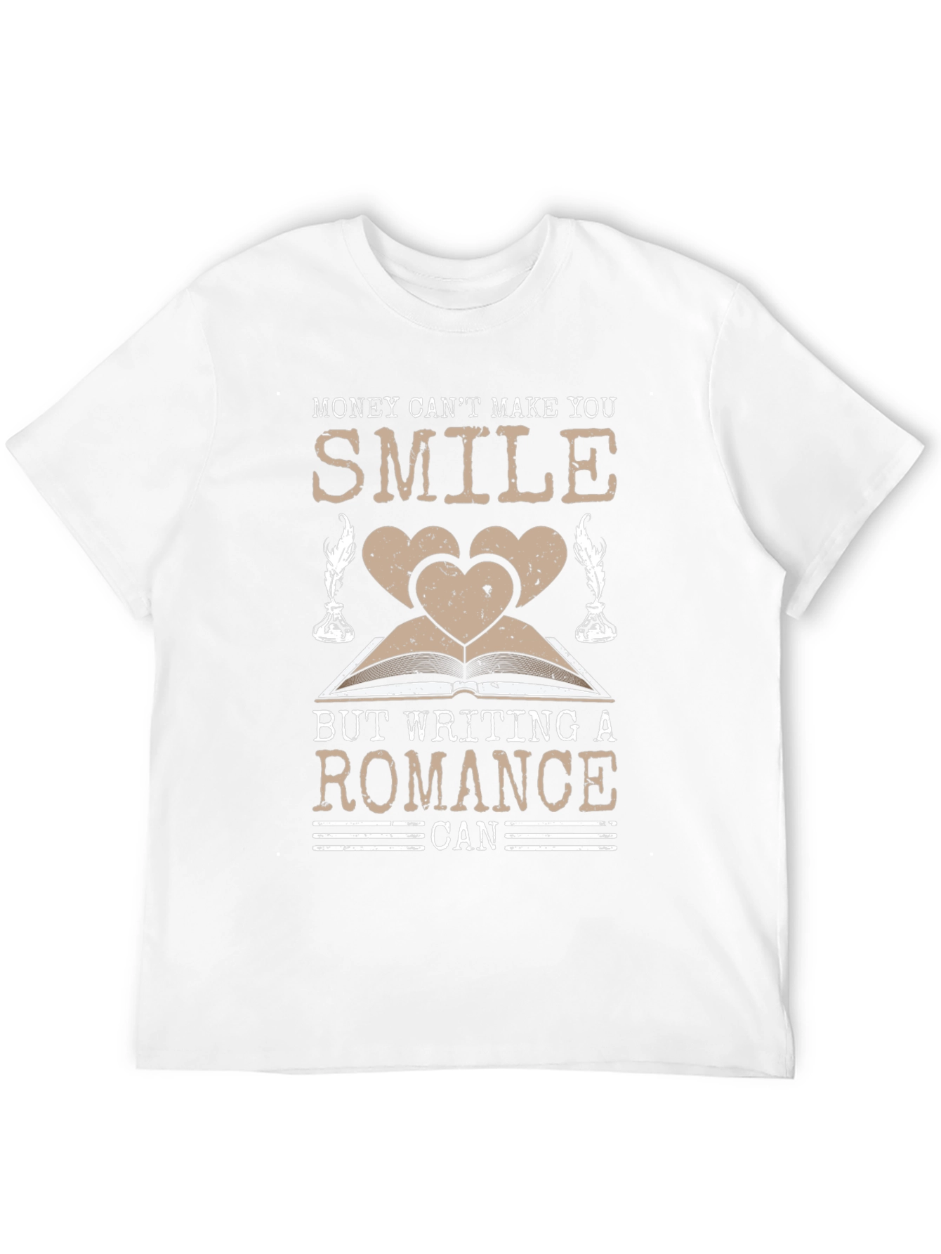 Writing Romance Novelty T-Shirt