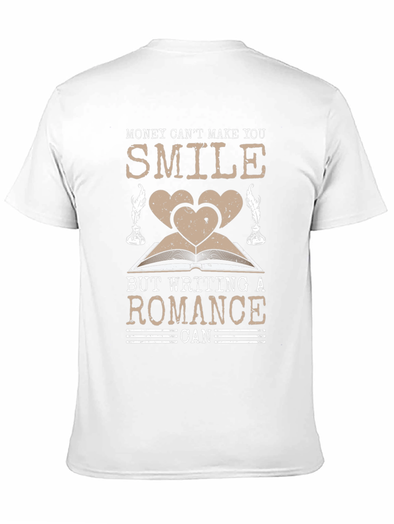 Writing Romance Novelty T-Shirt
