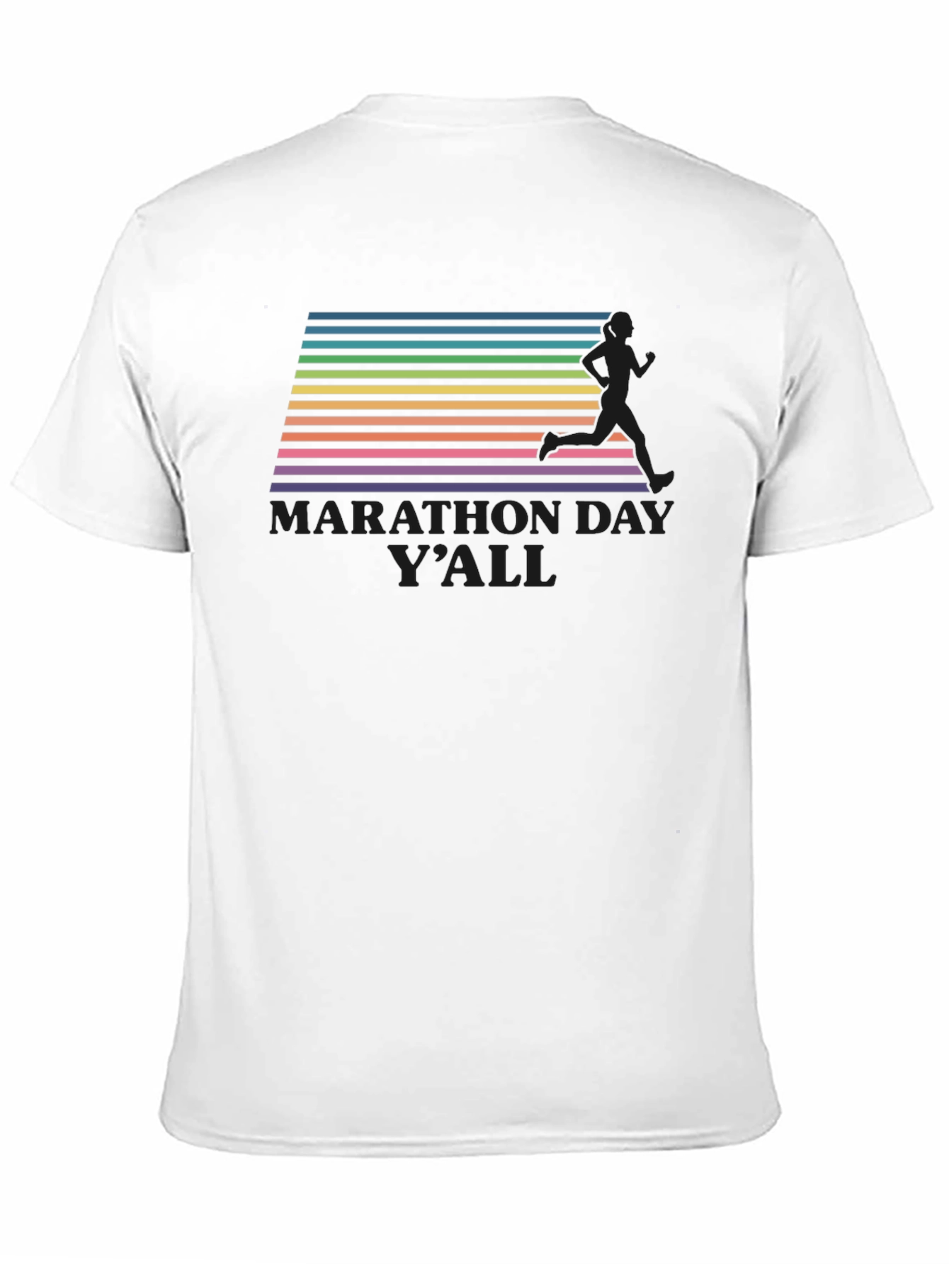 Marathon Day Yall Tee - Retro Runner