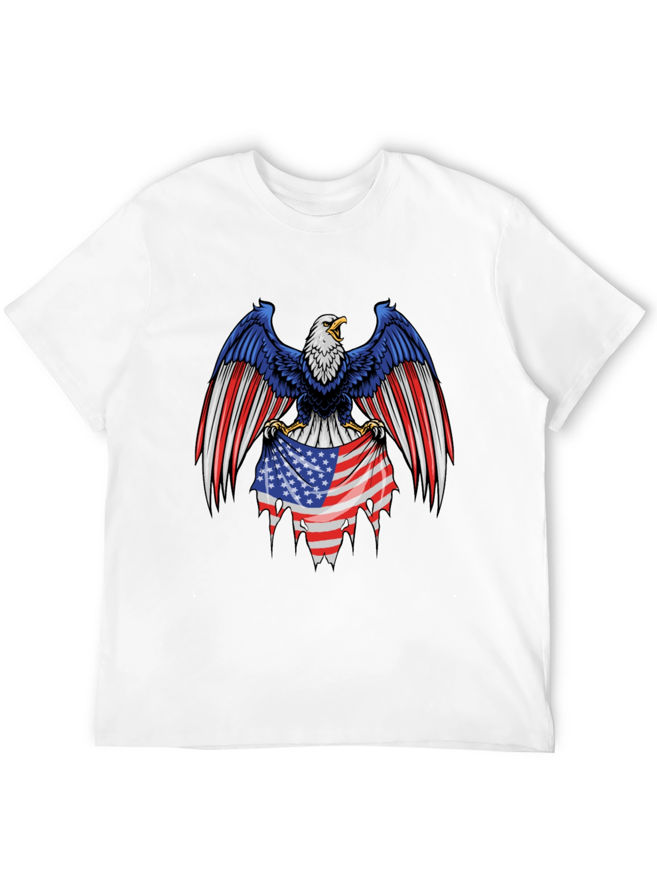 American Eagle Flag T-Shirt - Patriotic Pride
