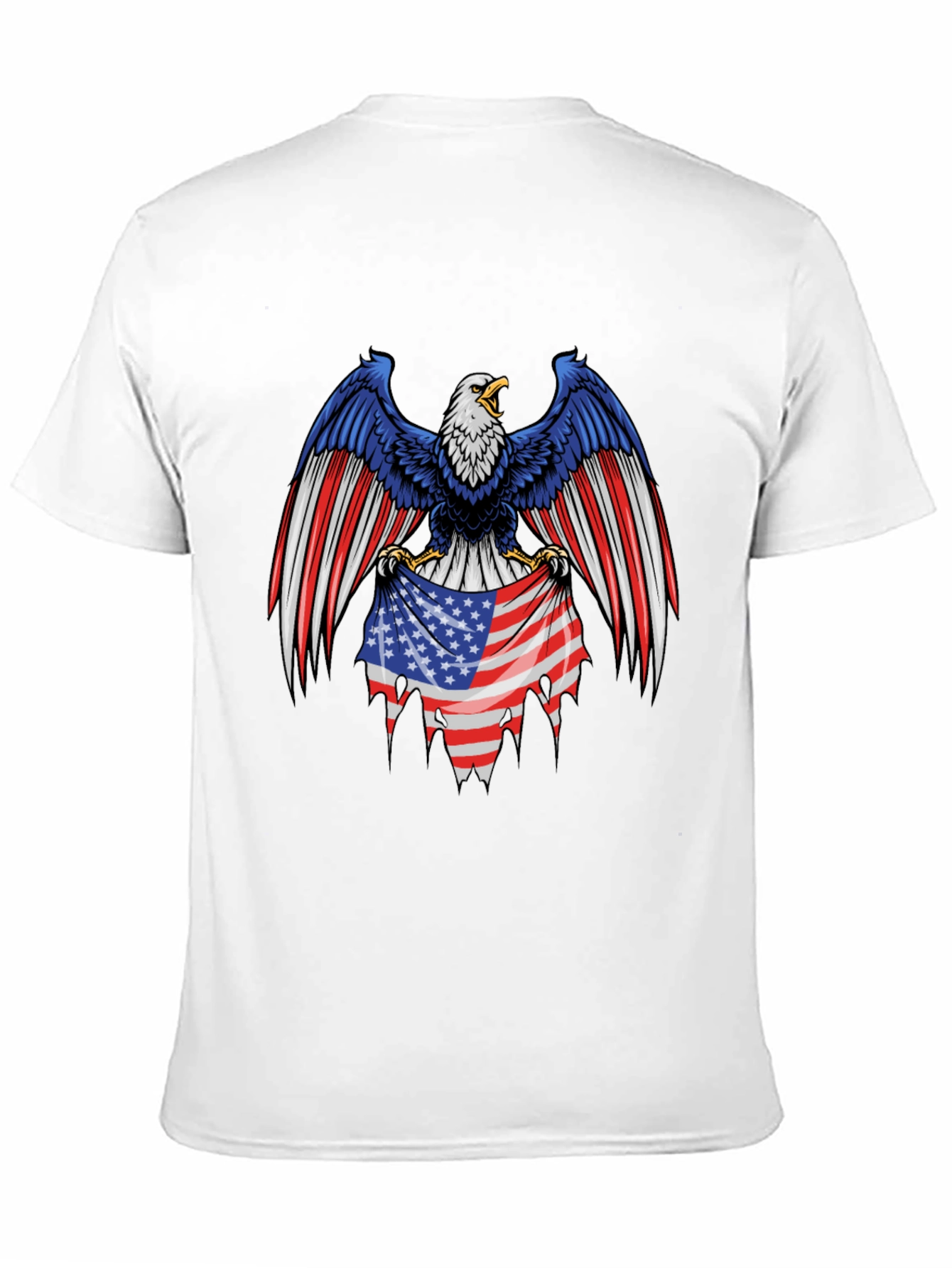 American Eagle Flag T-Shirt - Patriotic Pride