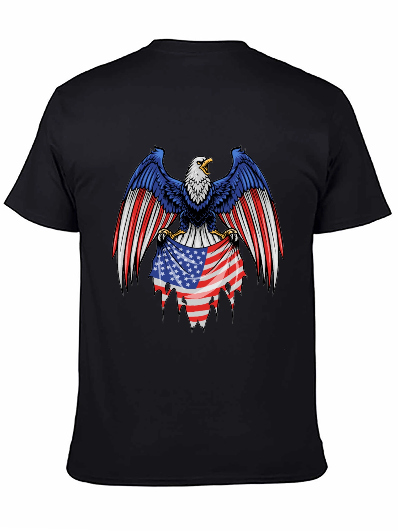 American Eagle Flag T-Shirt - Patriotic Pride