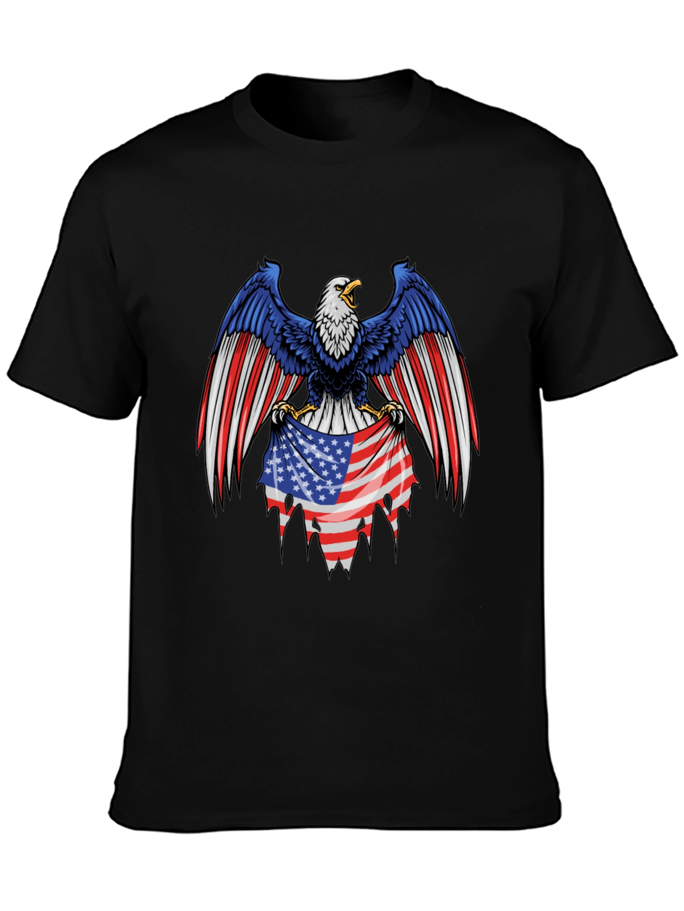 American Eagle Flag T-Shirt - Patriotic Pride