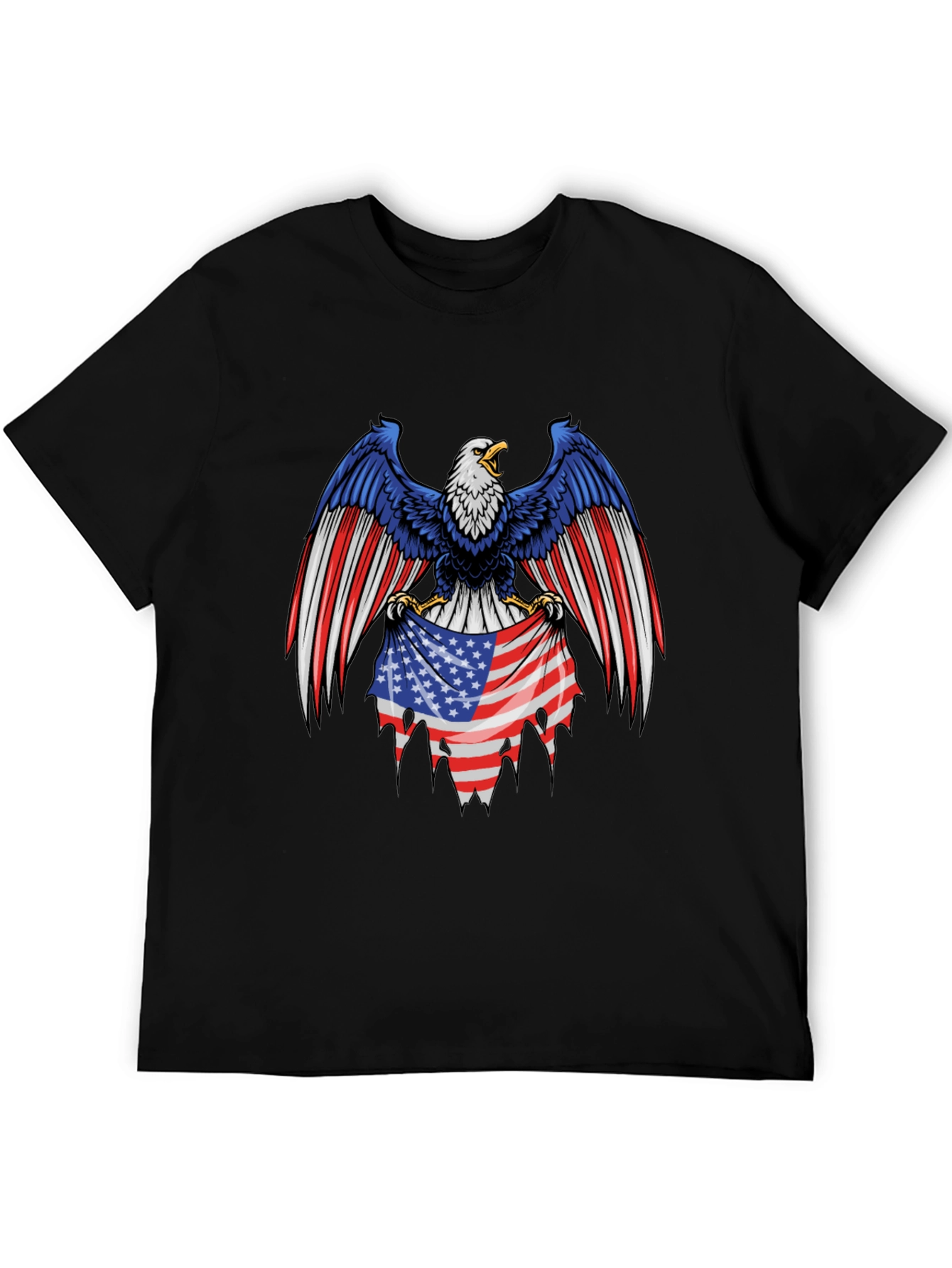 American Eagle Flag T-Shirt - Patriotic Pride