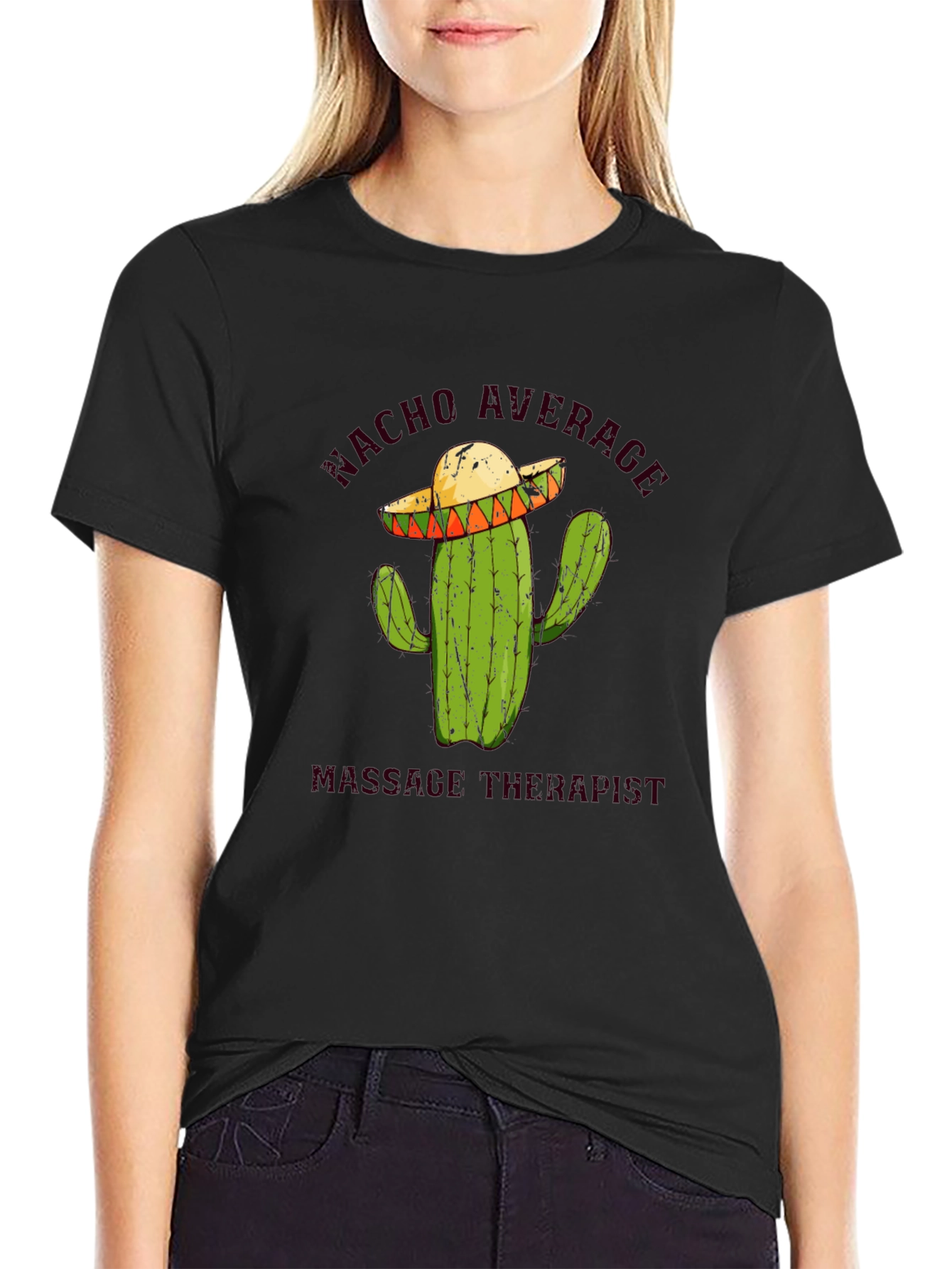 Nacho Average Massage Therapist T-Shirt