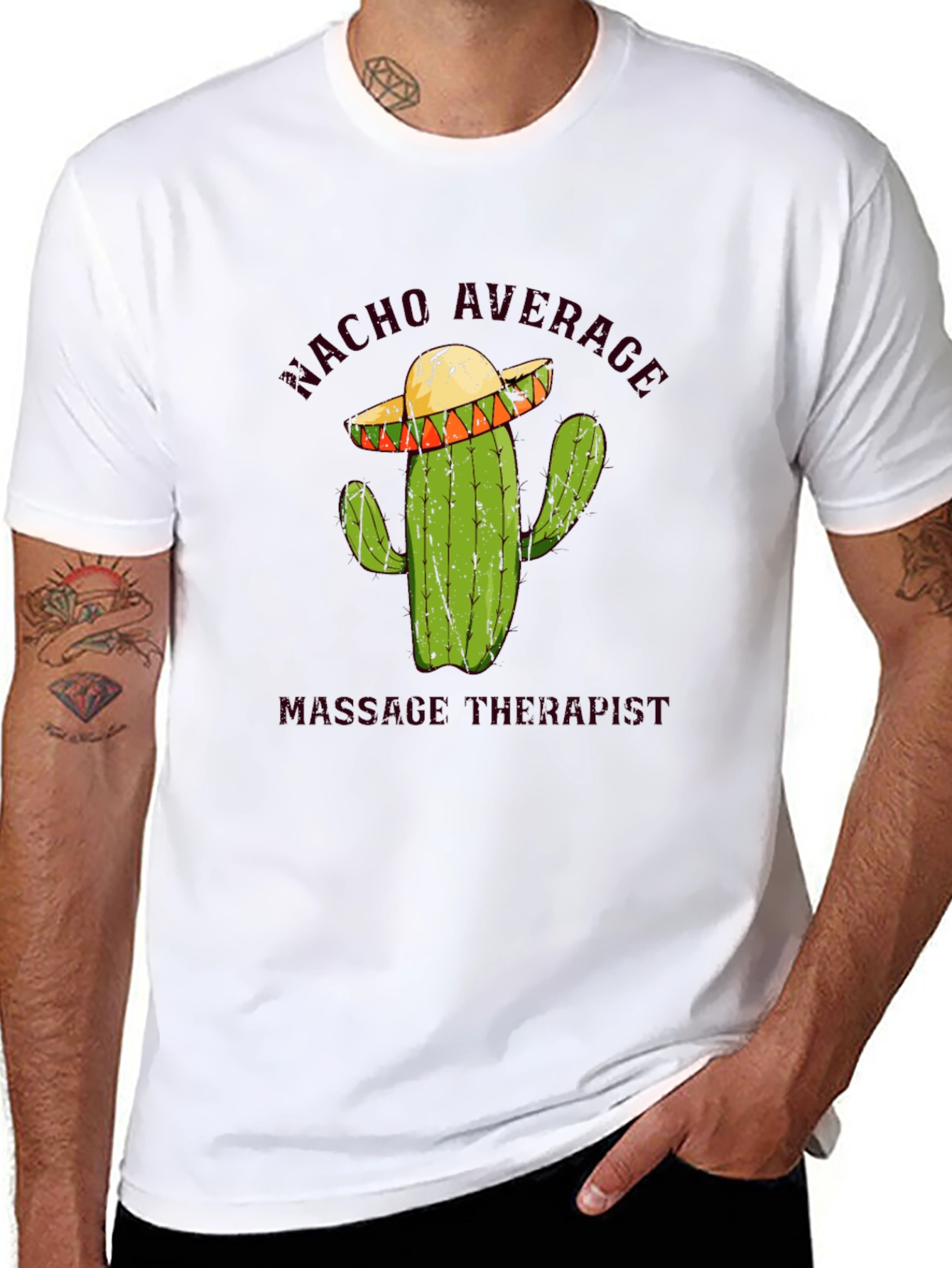 Nacho Average Massage Therapist T-Shirt