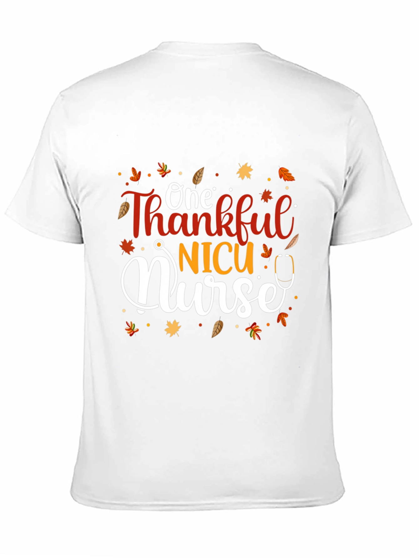 Thankful NICU Nurse Fall T-Shirt