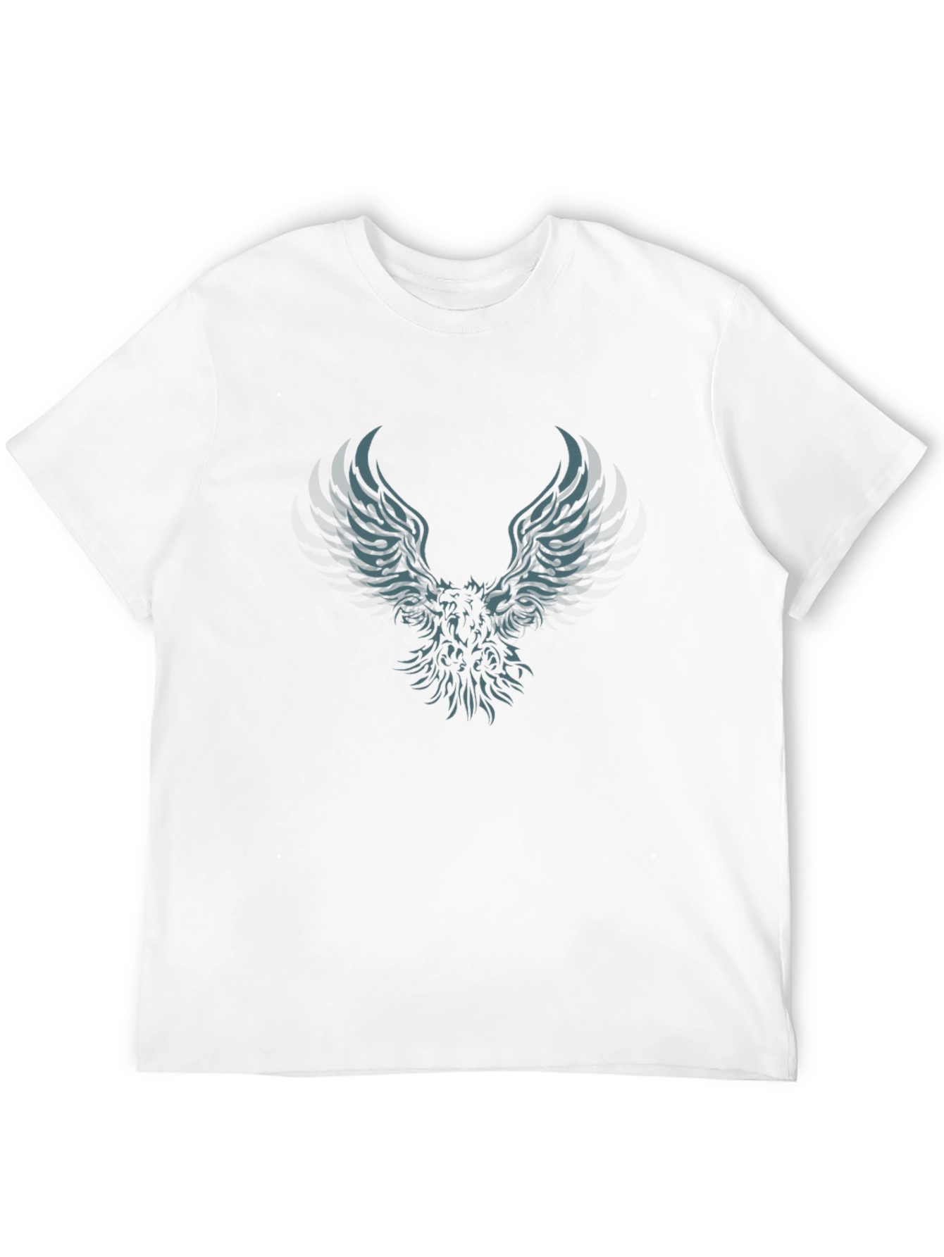 Black T-Shirt with Phoenix Graphic