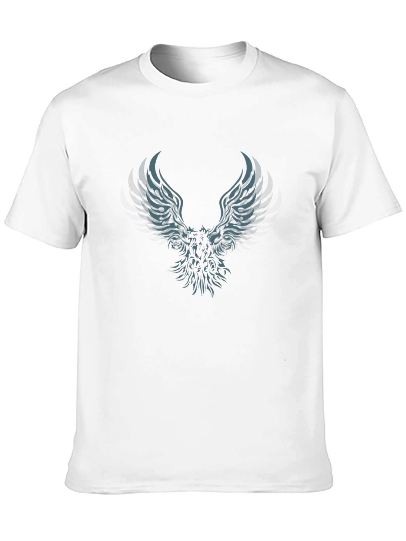 Black T-Shirt with Phoenix Graphic