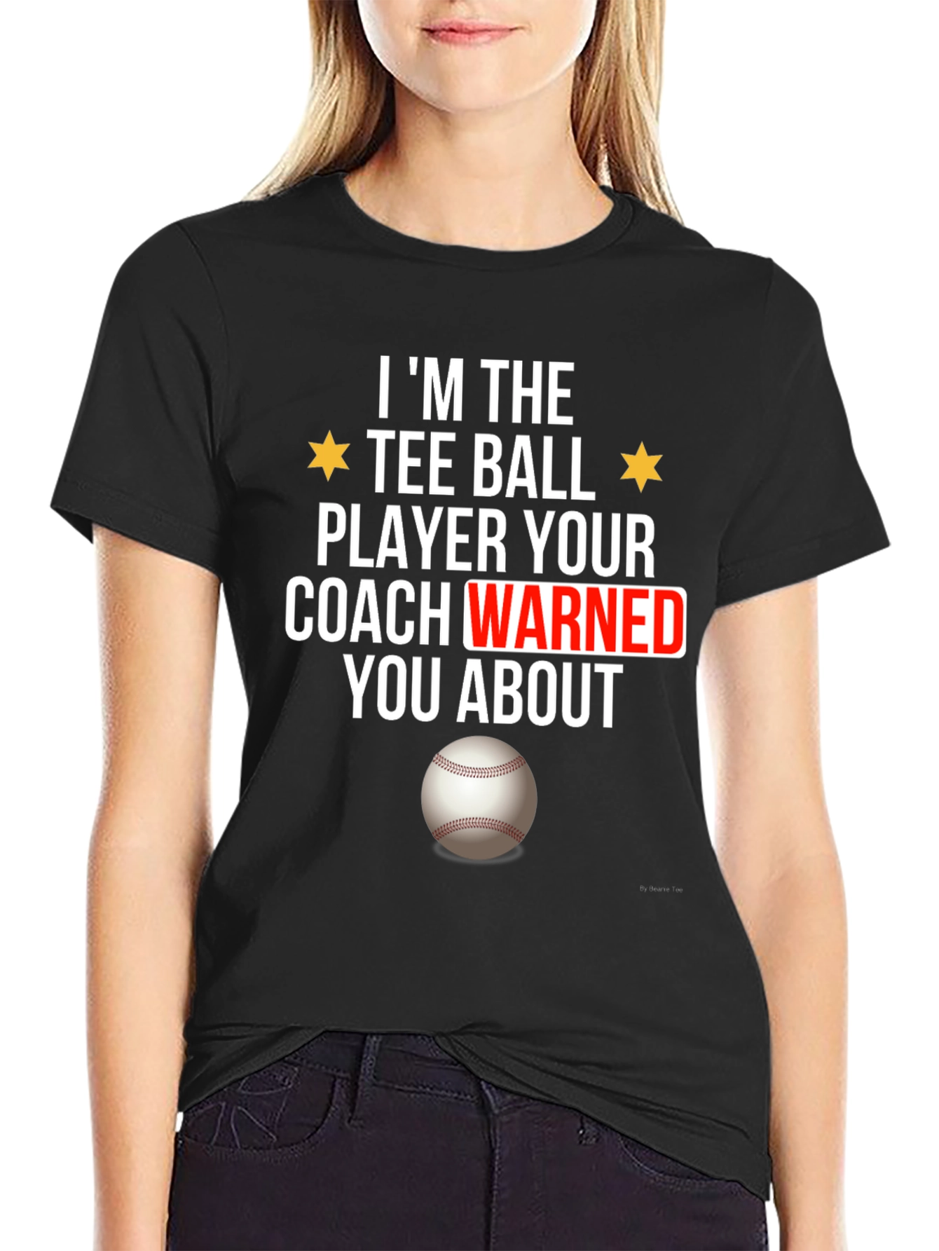 Tee Ball Player Funny Graphic T-Shirt