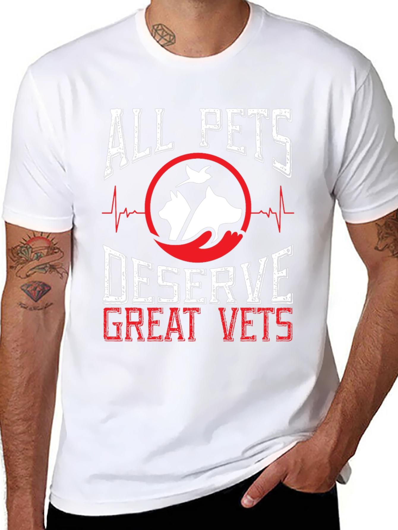 All Pets Deserve Great Vets T-Shirt