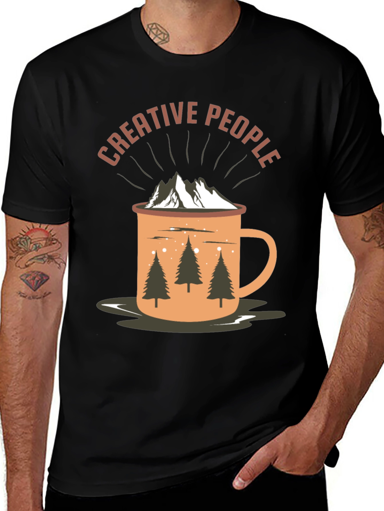 Creative People Nature Mug T-Shirt