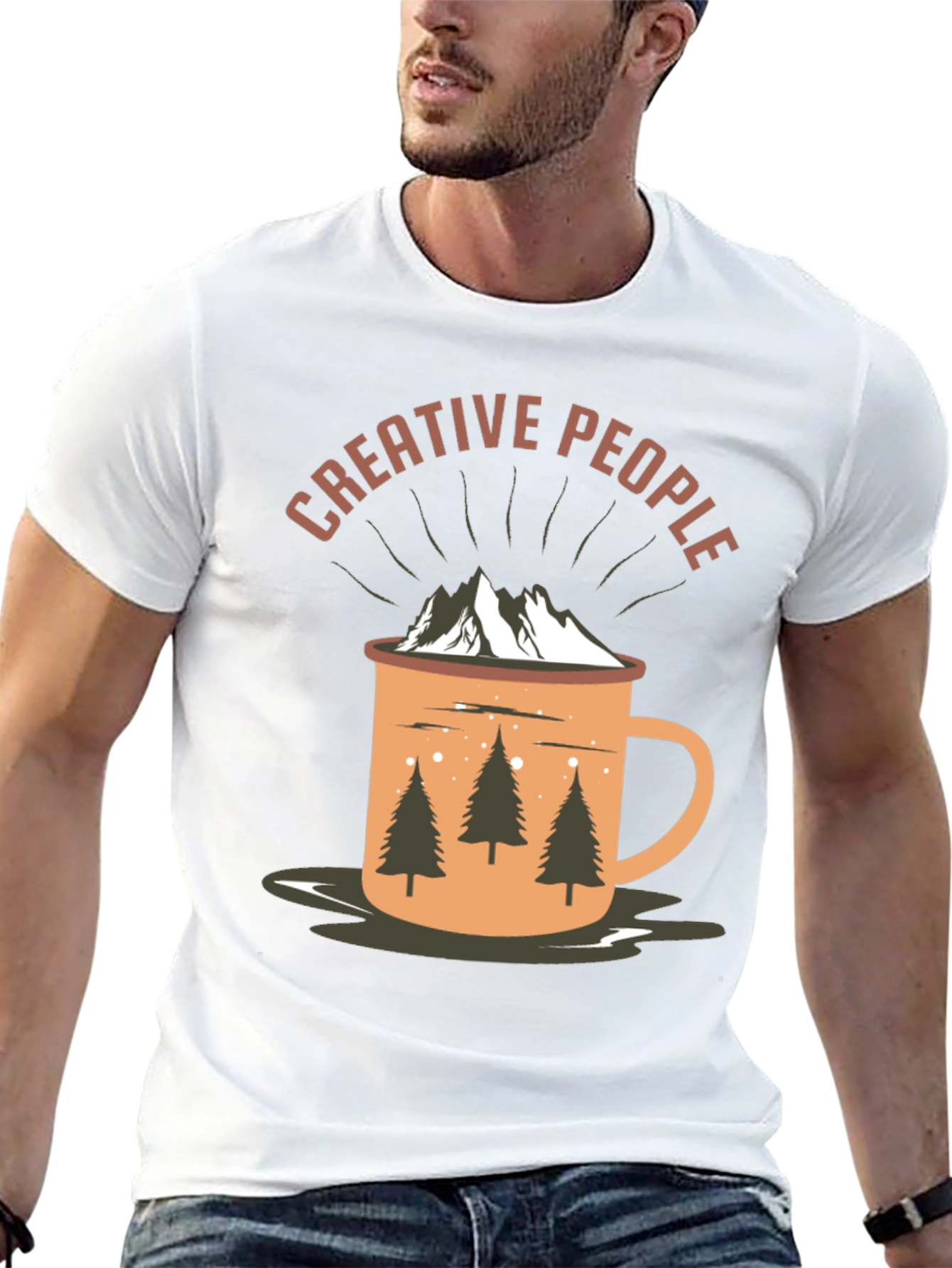 Creative People Nature Mug T-Shirt