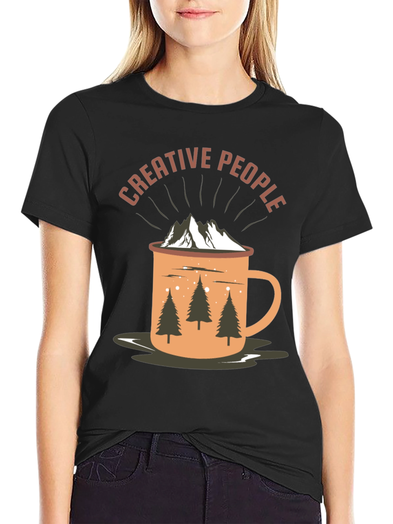 Creative People Nature Mug T-Shirt
