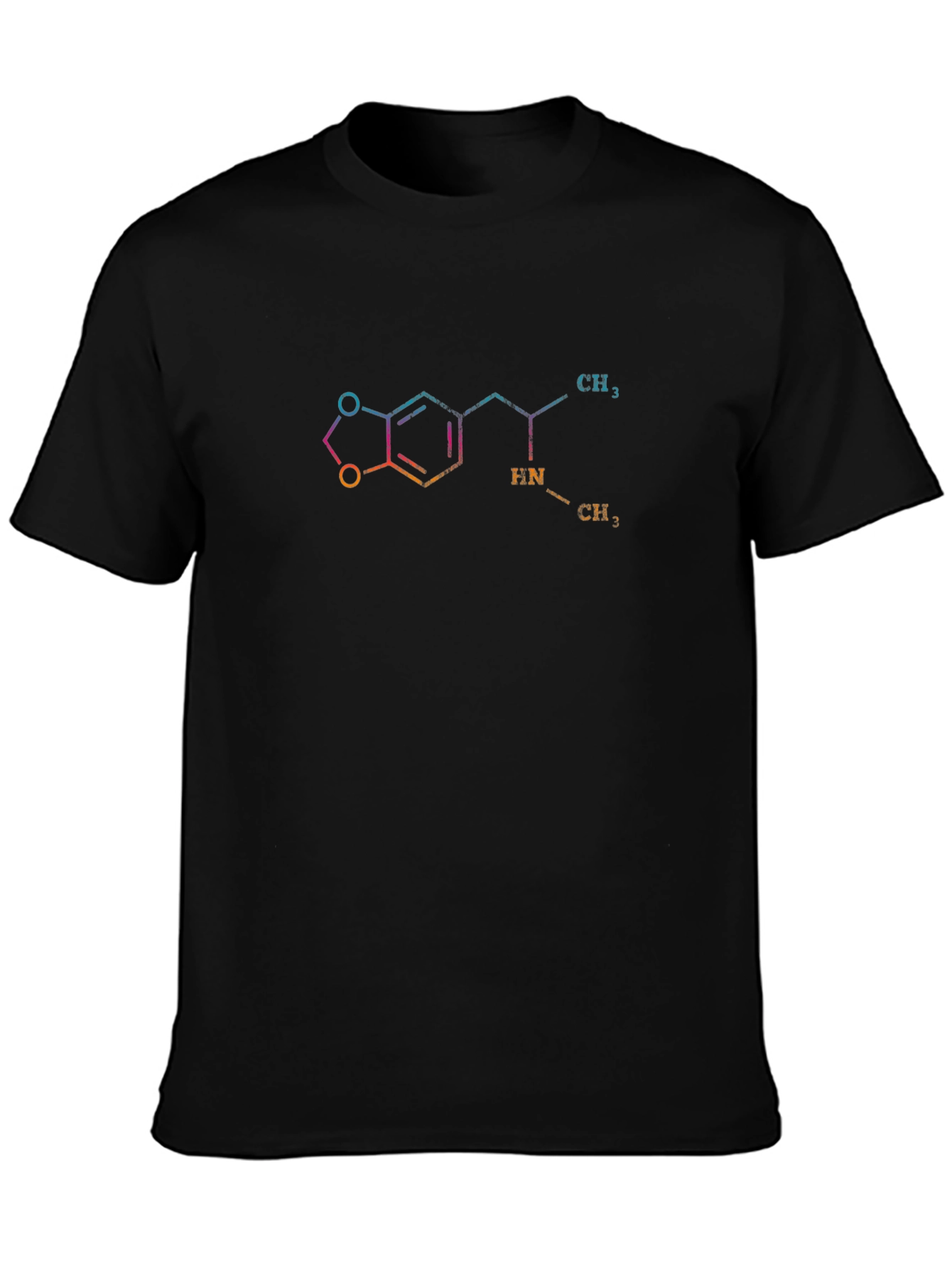 MDMA Molecule T-Shirt - Science Design