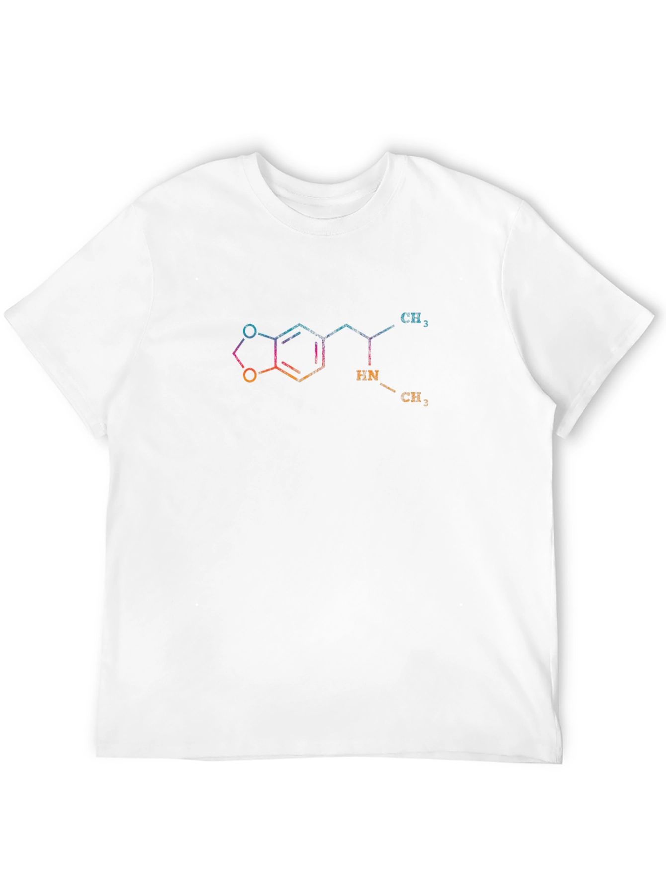 MDMA Molecule T-Shirt - Science Design