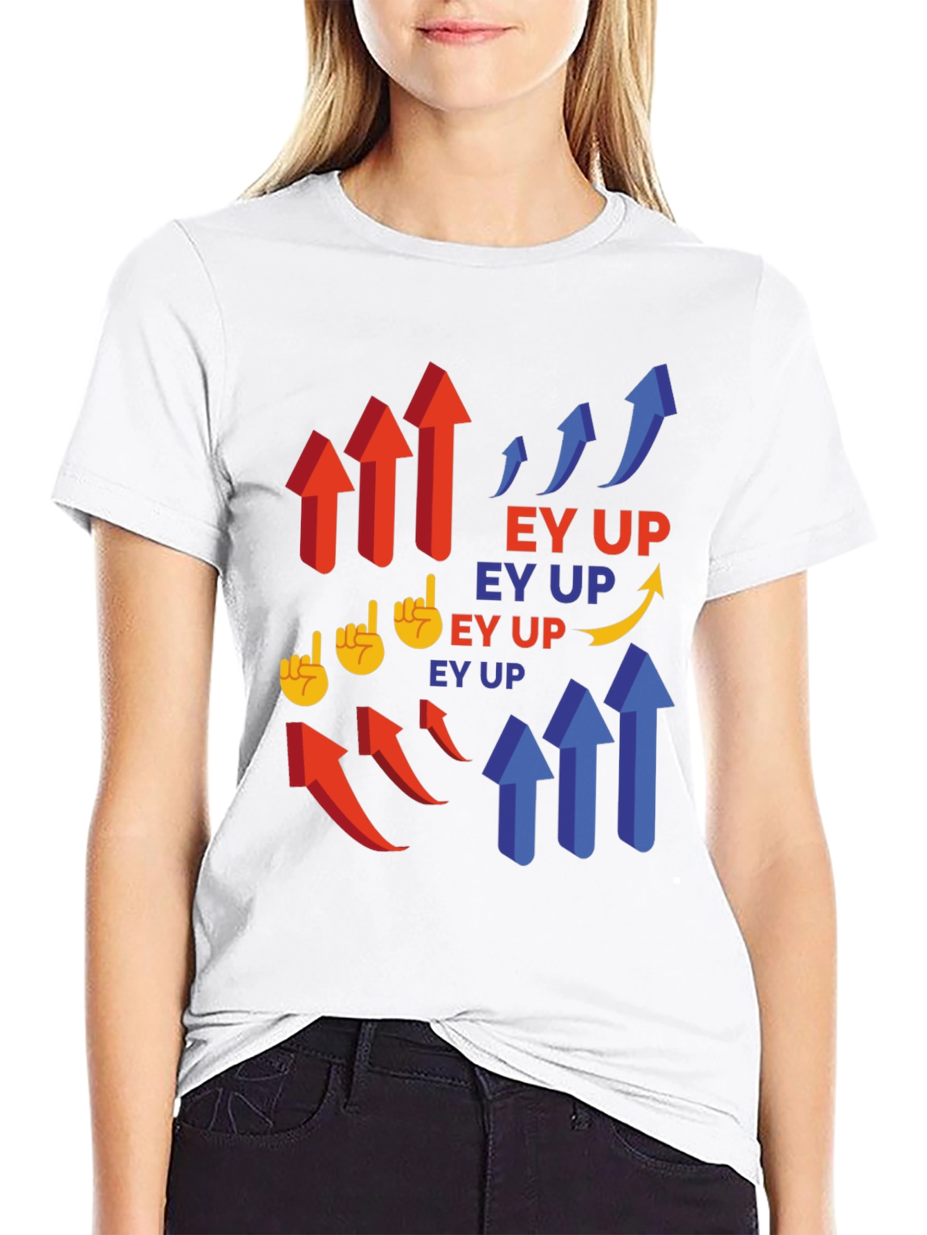 Ey Up! Graphic T-Shirt - Trendy Casual Wear