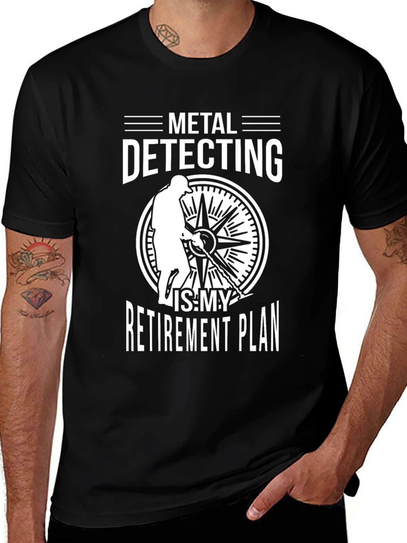 Metal Detecting Retirement Plan T-Shirt