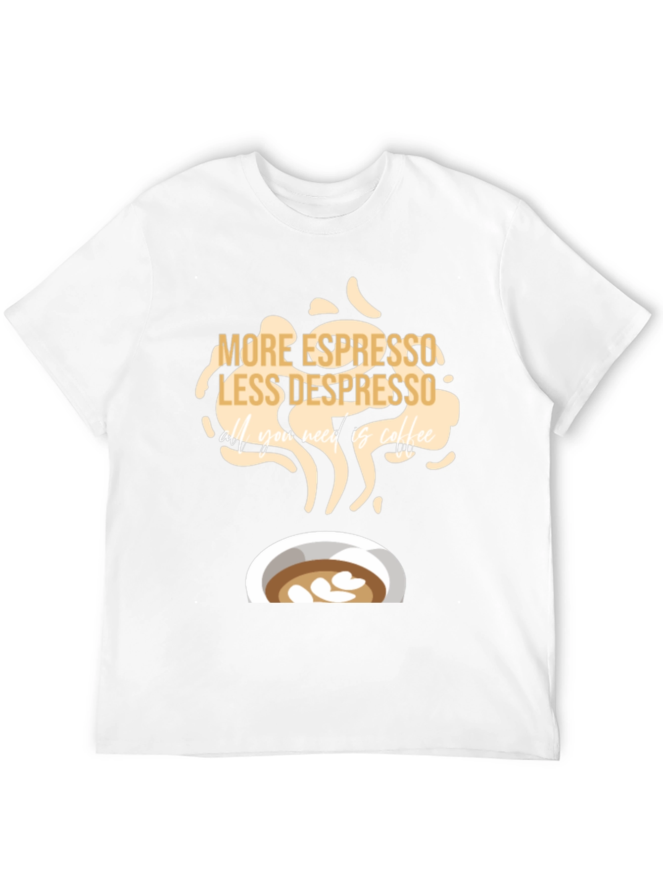 Espresso Depresso Coffee T-Shirt - Black