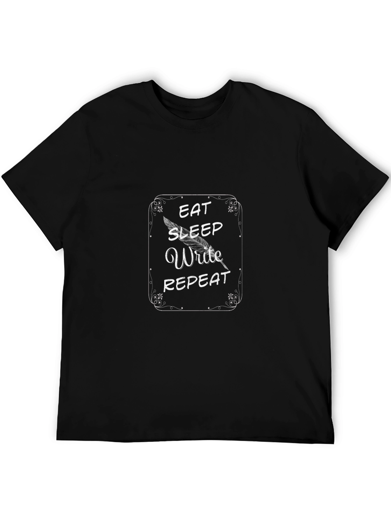 Eat Sleep Write Repeat T-Shirt - Writers Tee