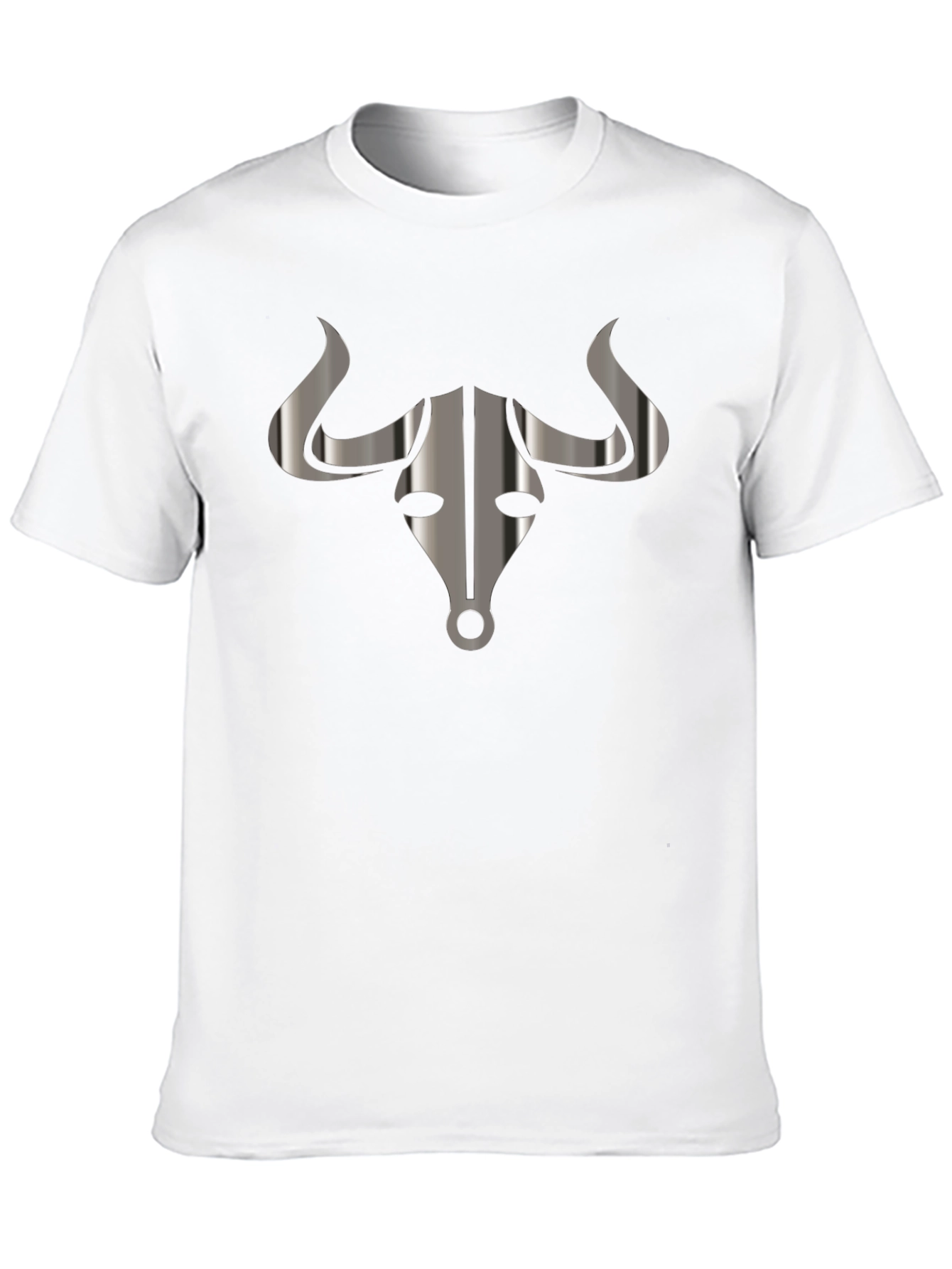 Bull Head Graphic Black T-Shirt