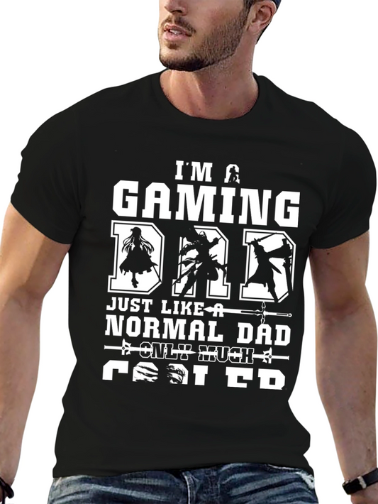 Gaming Dad T-Shirt - Level Up Your Fathers Day!