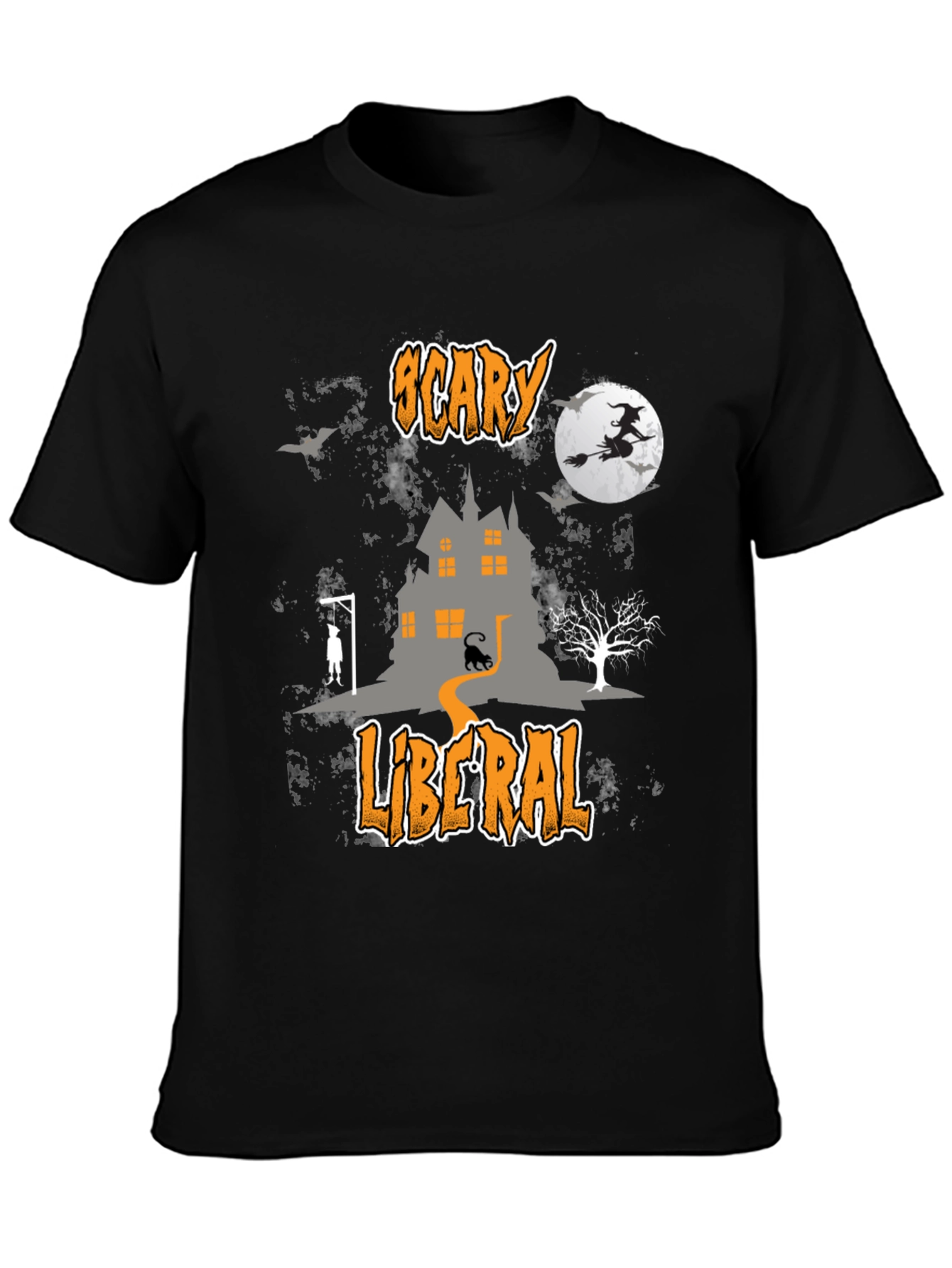 Scary Liberal Halloween T-Shirt