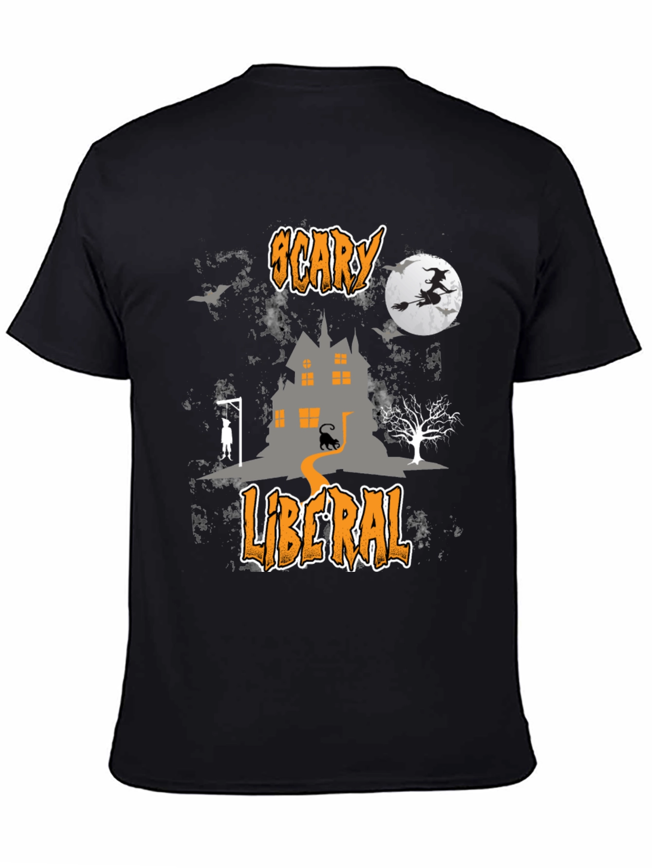 Scary Liberal Halloween T-Shirt