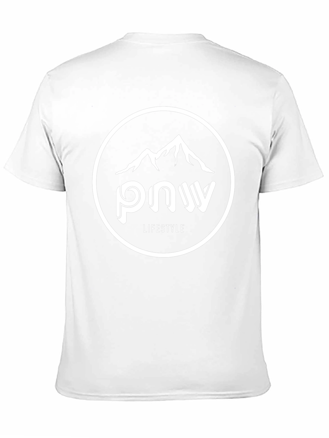 PNW Lifestyle Black Graphic T-Shirt