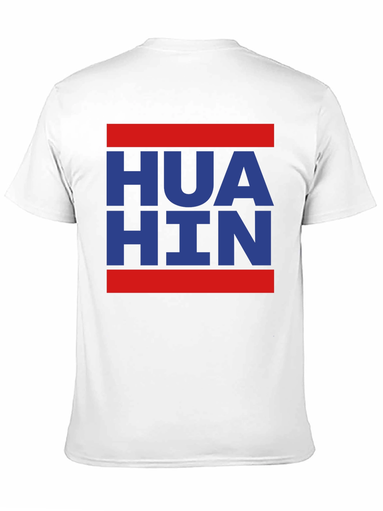 Hua Hin T-Shirt - Retro Style Black Tee
