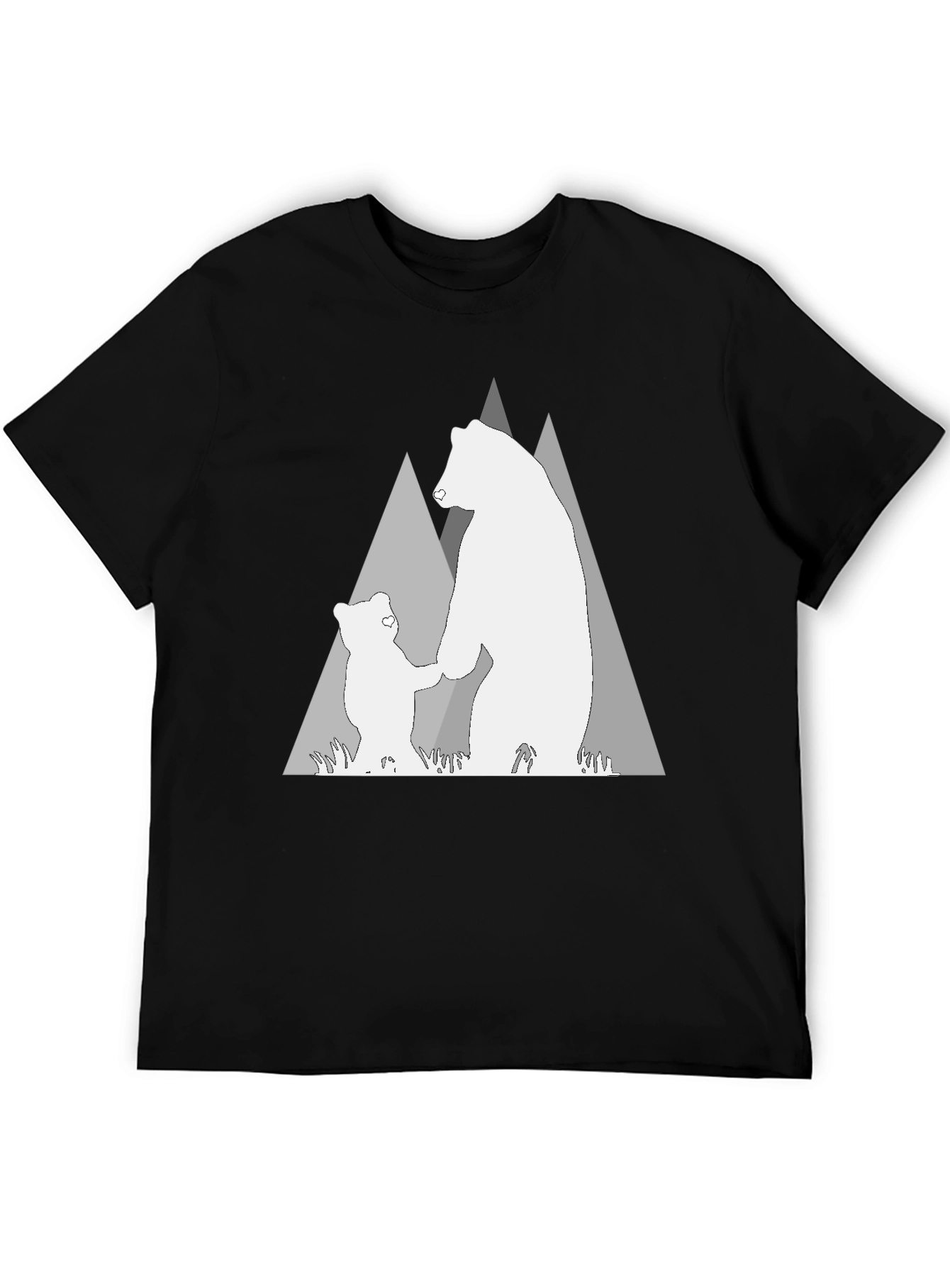 Bear Mountain Graphic Tee - Black