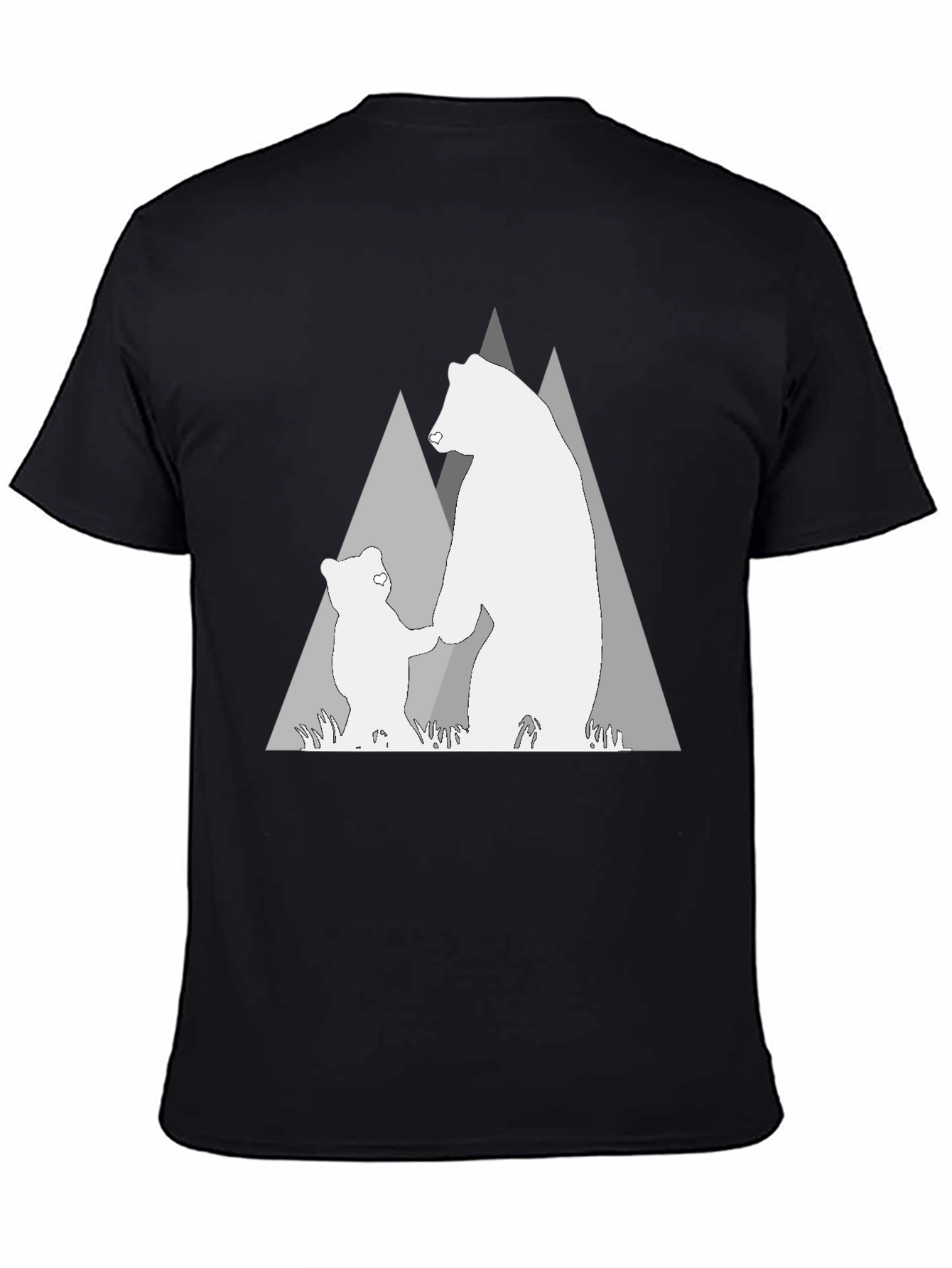 Bear Mountain Graphic Tee - Black